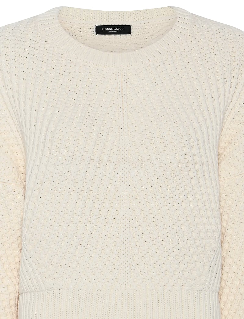 Bruuns Bazaar - CotlonBBHera knit - pullover - creme - 3