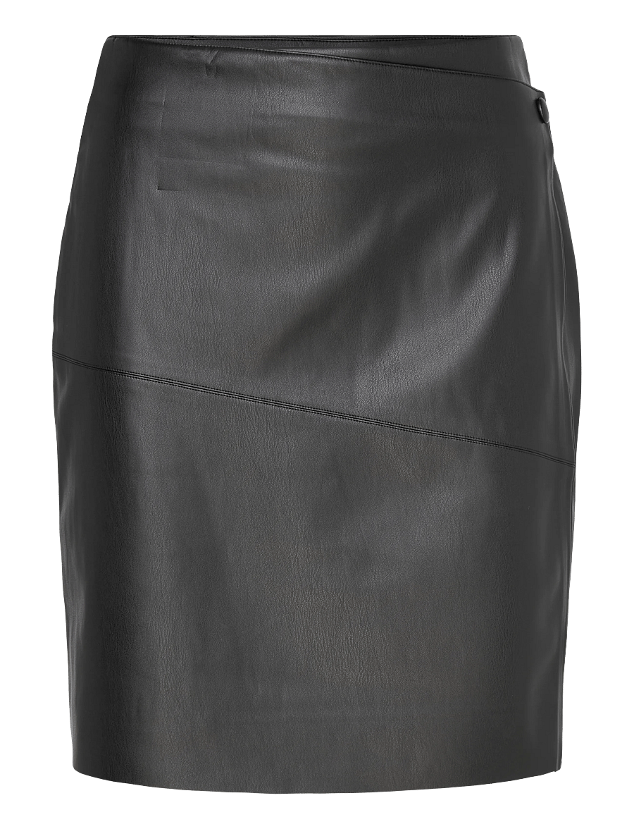 Bruuns Bazaar - VeganiBBVistina skirt - jupes crayon - black - 0