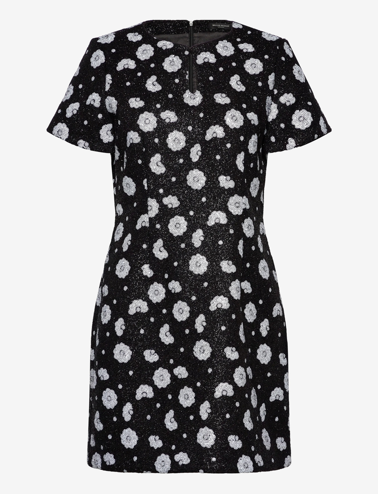 Bruuns Bazaar - BrittleBBSilja dress - korte kjoler - black - 1