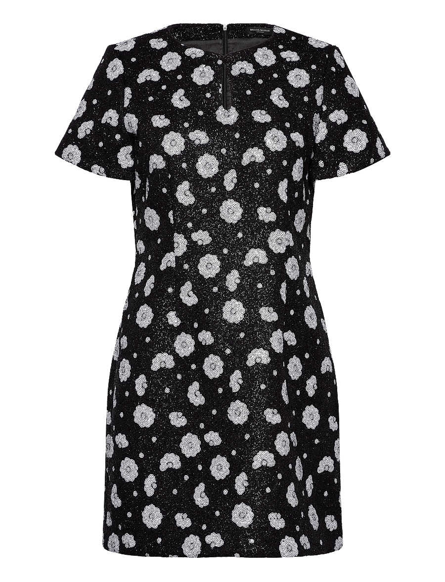 Bruuns Bazaar - BrittleBBSilja dress - kurze kleider - black - 1