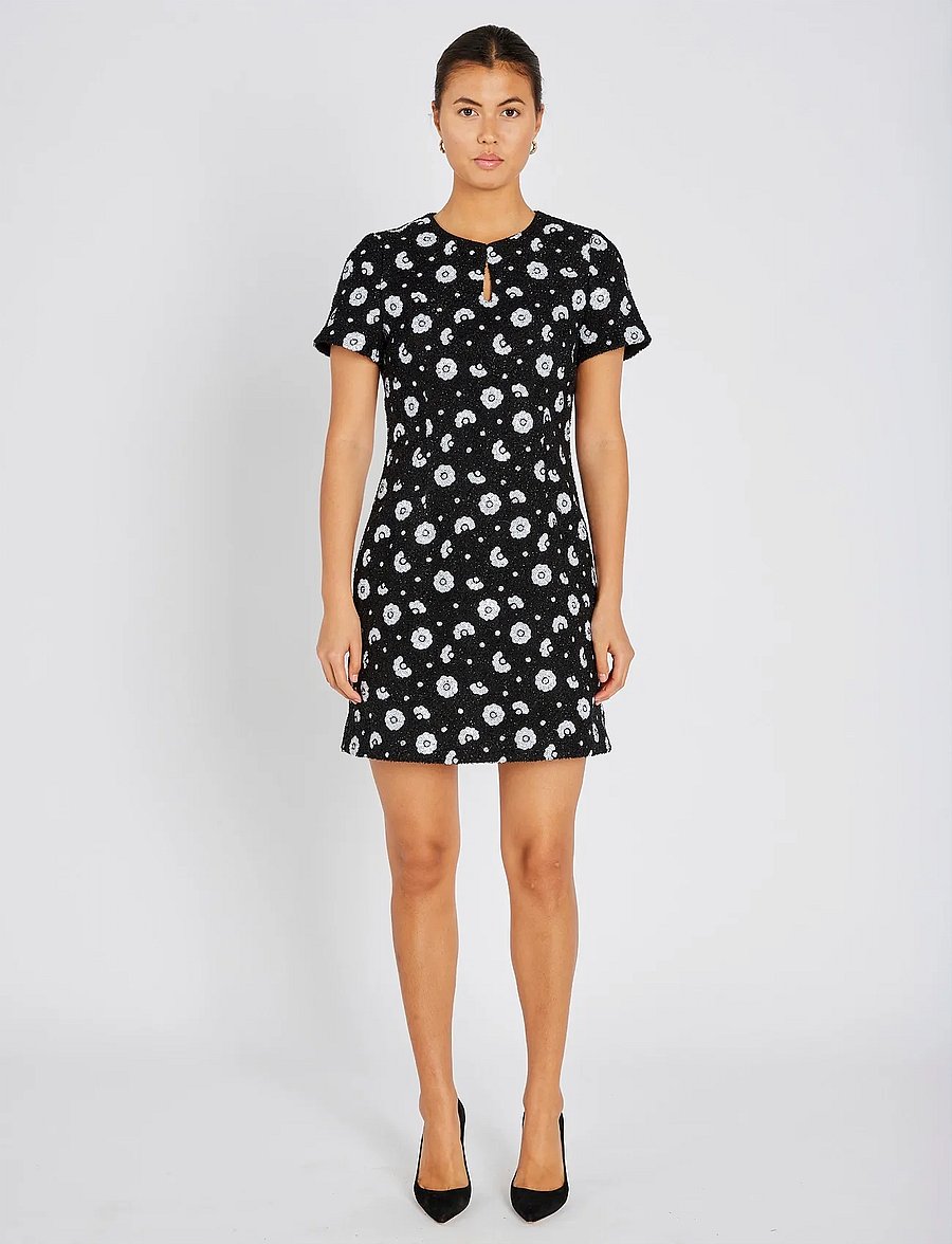 Bruuns Bazaar - BrittleBBSilja dress - kurze kleider - black - 0