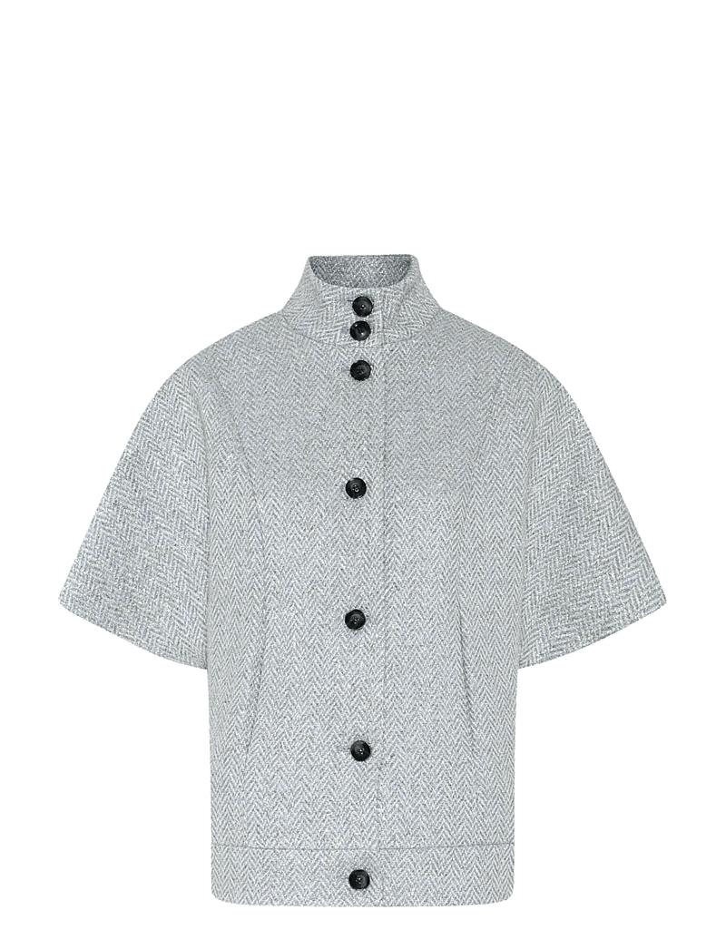 Bruuns Bazaar - ConeBBCarly waistcoat - strikveste - light blue - 1