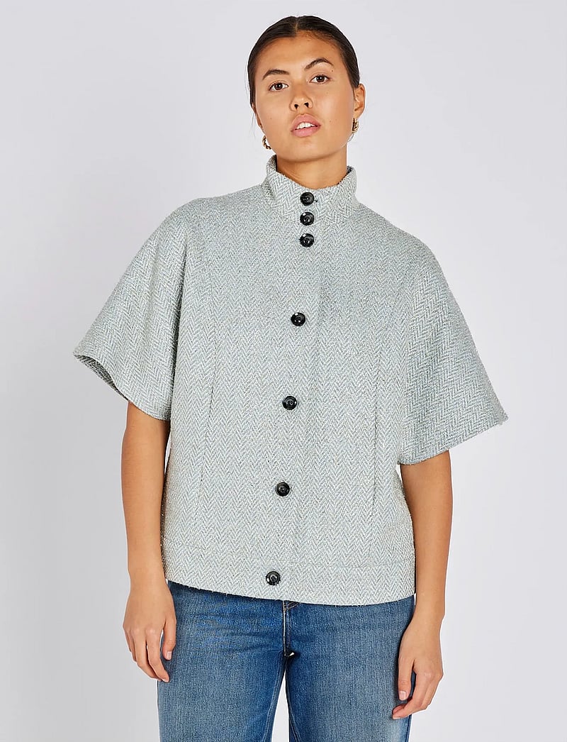 Bruuns Bazaar - ConeBBCarly waistcoat - strikveste - light blue - 0