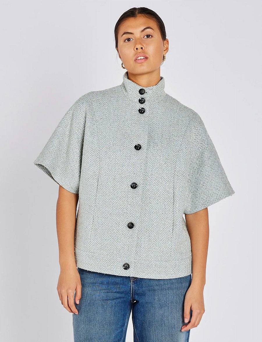 Bruuns Bazaar - ConeBBCarly waistcoat - strickwesten - light blue - 0