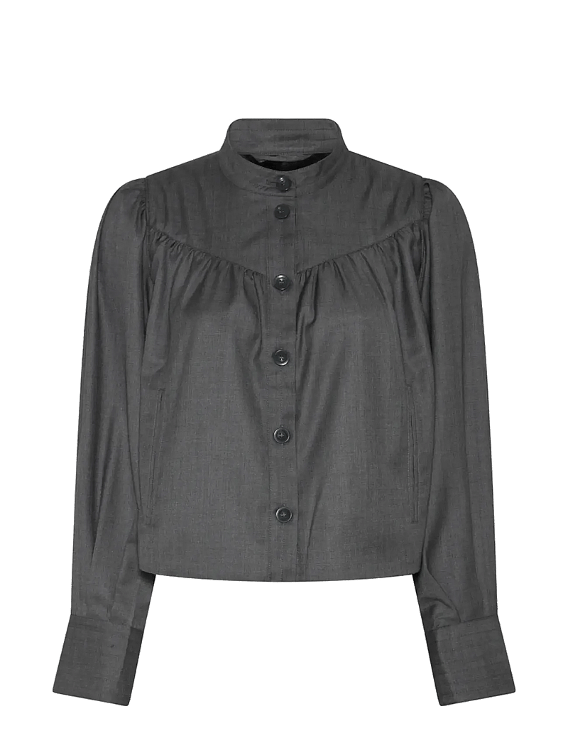 Bruuns Bazaar - WaterlilyBBTindra blazer - langärmlige hemden - grey melange - 1