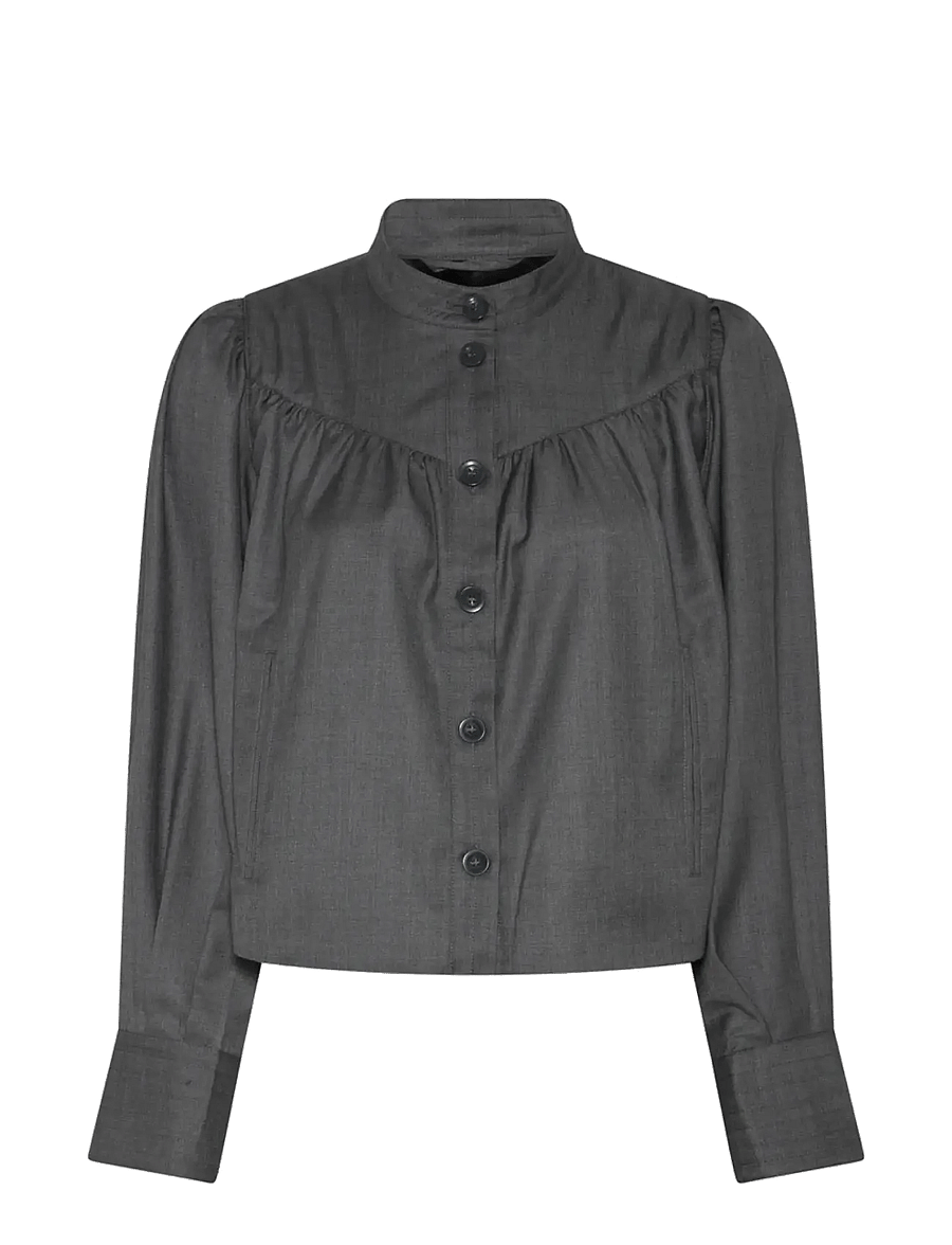 Bruuns Bazaar - WaterlilyBBTindra blazer - langärmlige hemden - grey melange - 1