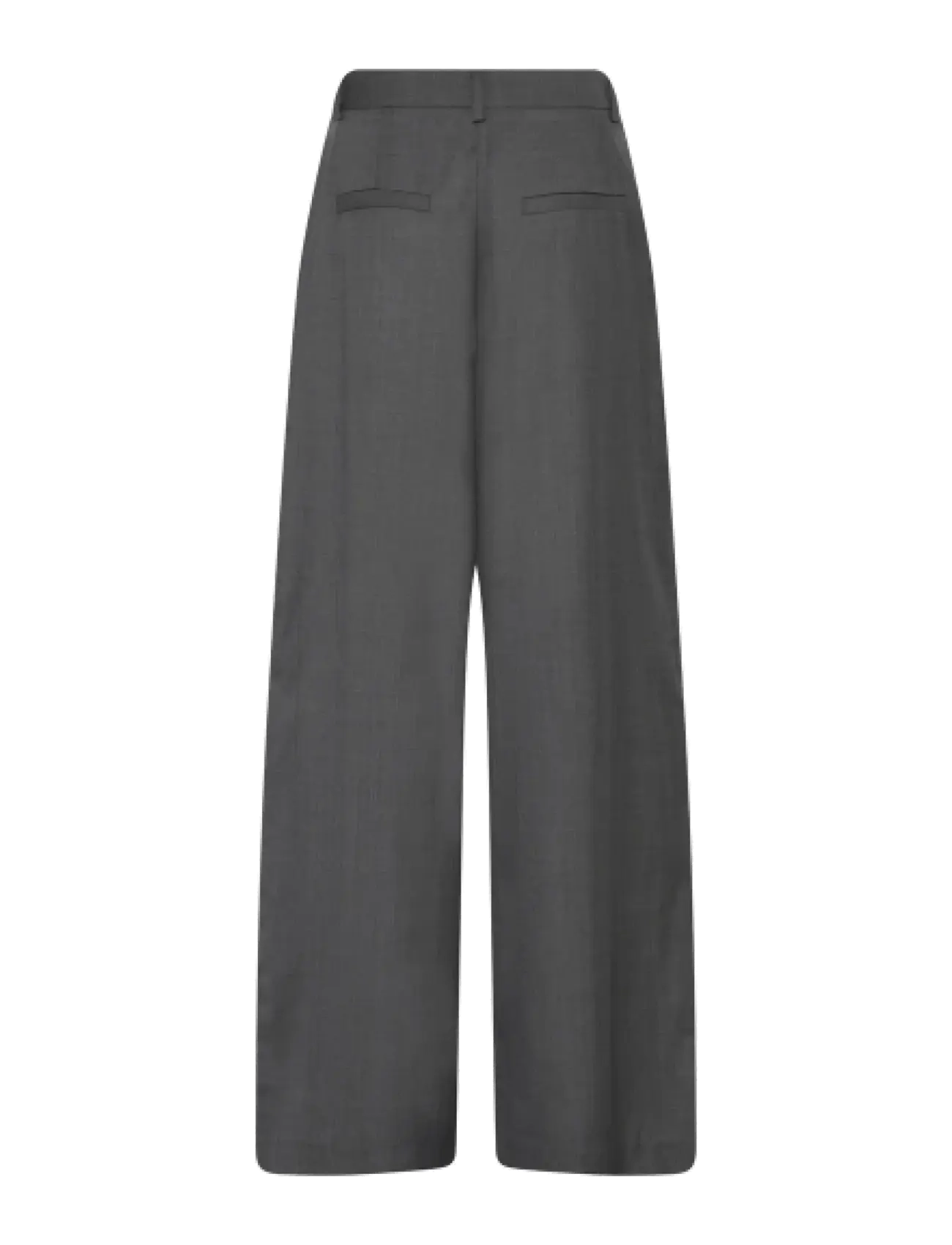 Bruuns Bazaar - WaterlilyBBVala pants - uitlopende broeken - grey melange - 2