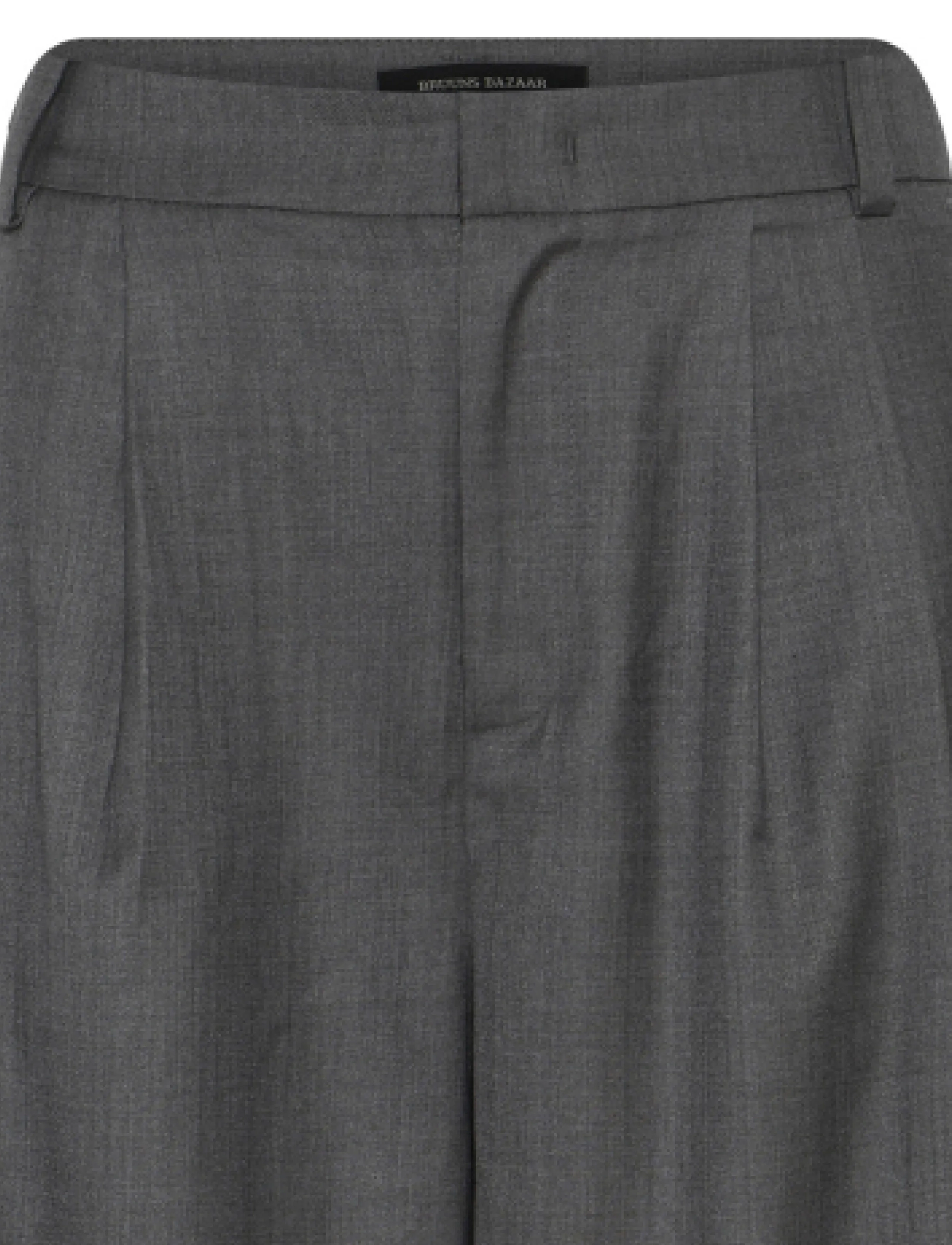 Bruuns Bazaar - WaterlilyBBVala pants - uitlopende broeken - grey melange - 3