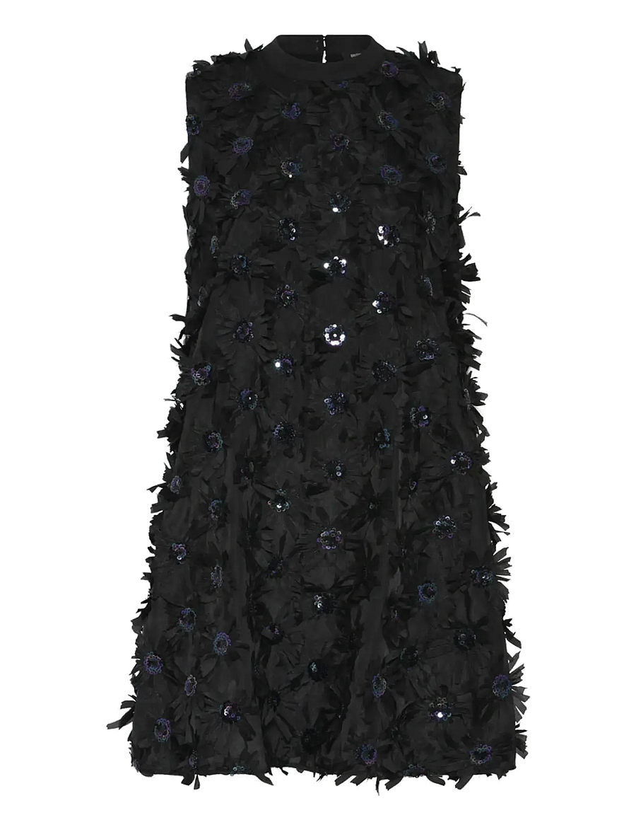 Bruuns Bazaar - SculusBBChi dress - pidulikud kleidid - black - 1