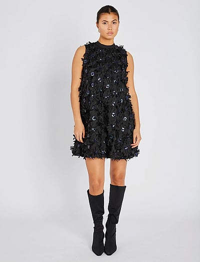 Bruuns Bazaar SculusBBChi dress - Sukienki na imprezę - BLACK / black