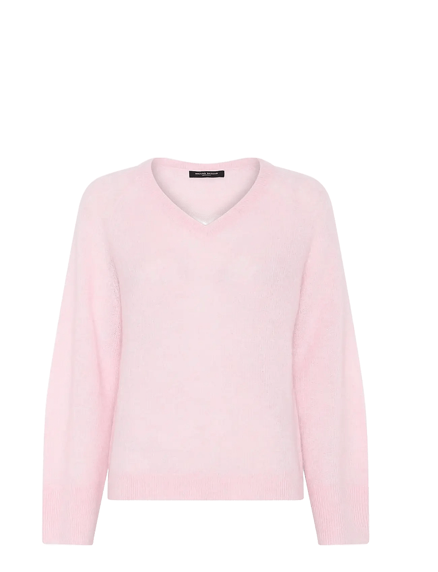 Bruuns Bazaar - FluffyBBAmera knit - kampsunid - light rosa - 1