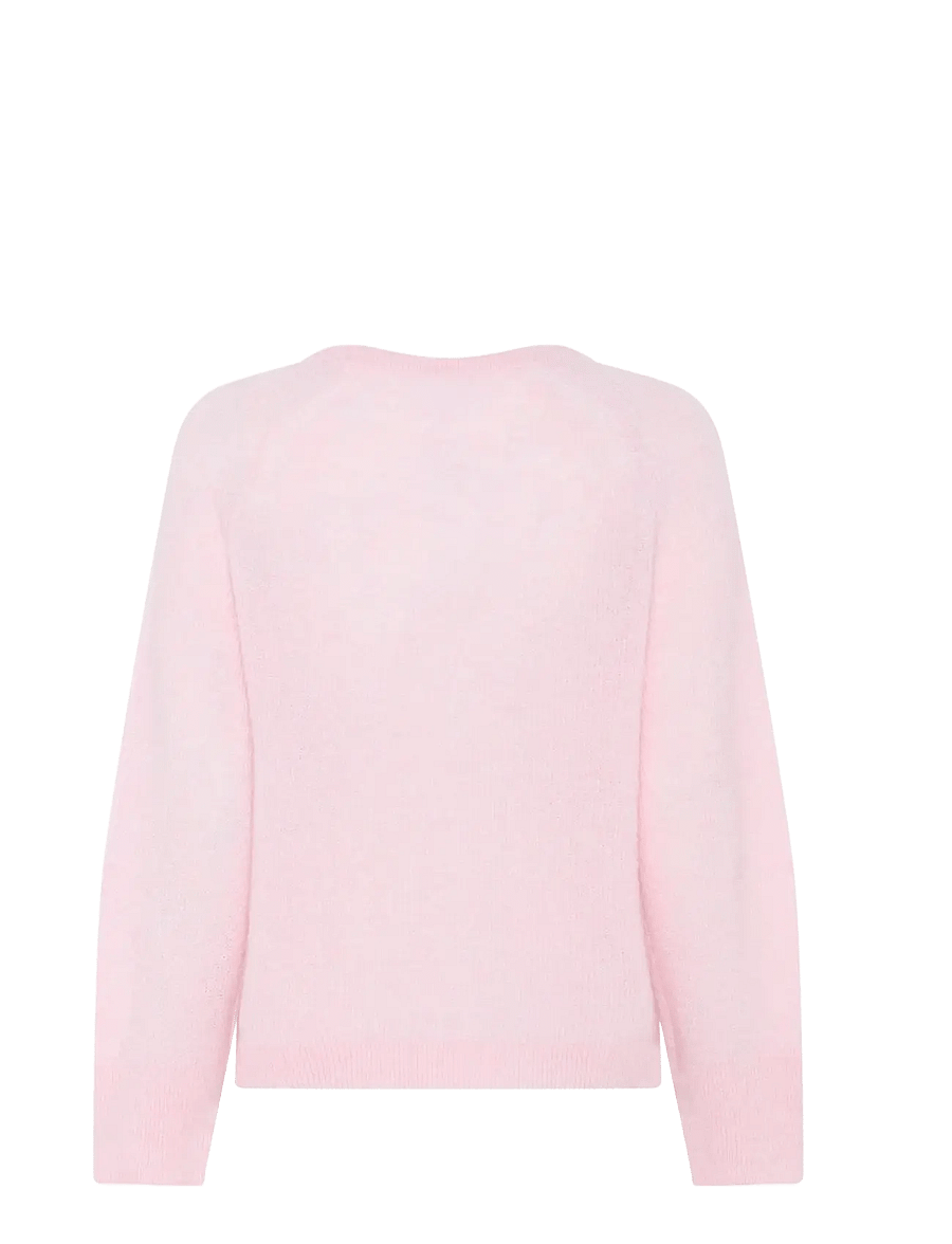 Bruuns Bazaar - FluffyBBAmera knit - kampsunid - light rosa - 2