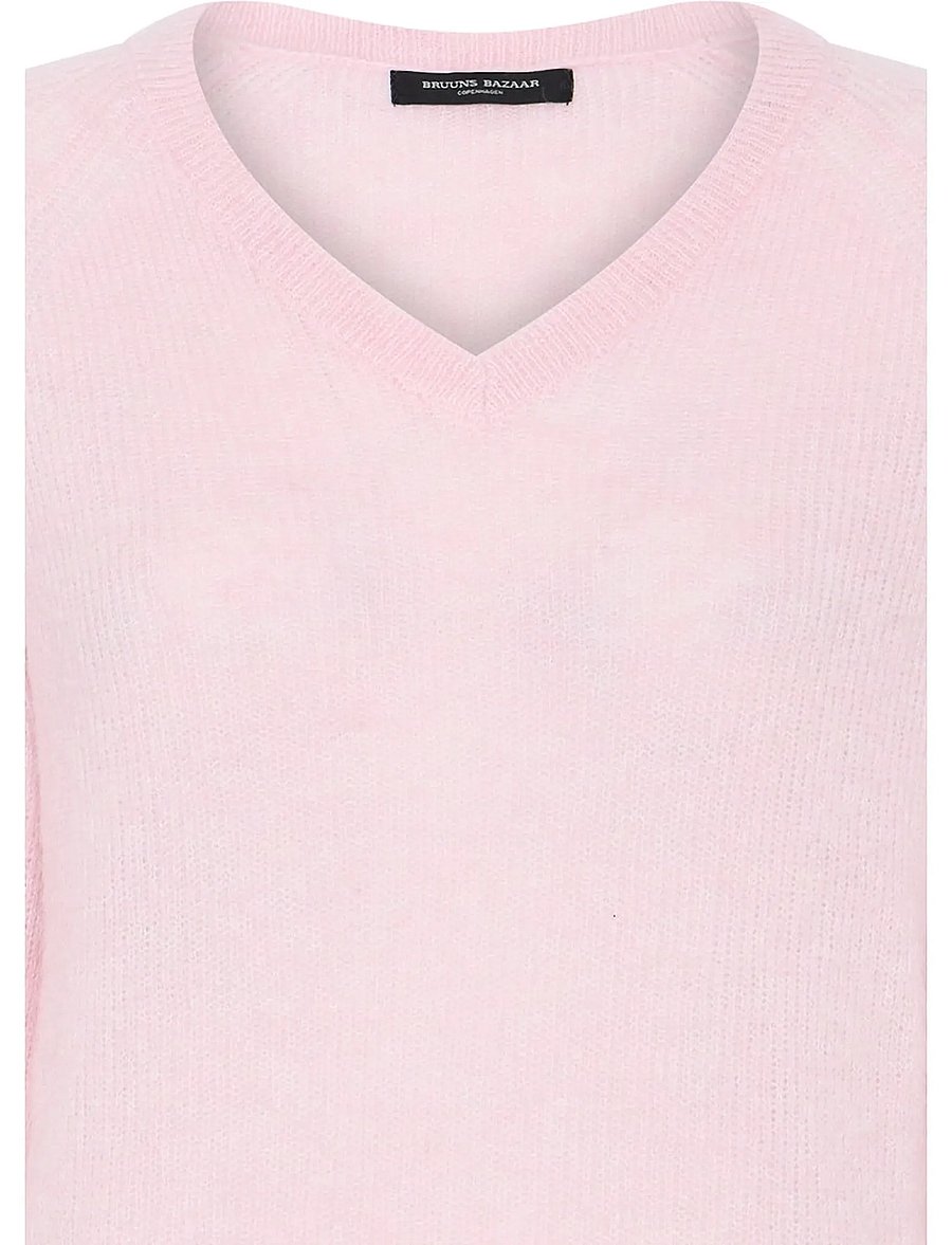 Bruuns Bazaar - FluffyBBAmera knit - kampsunid - light rosa - 3