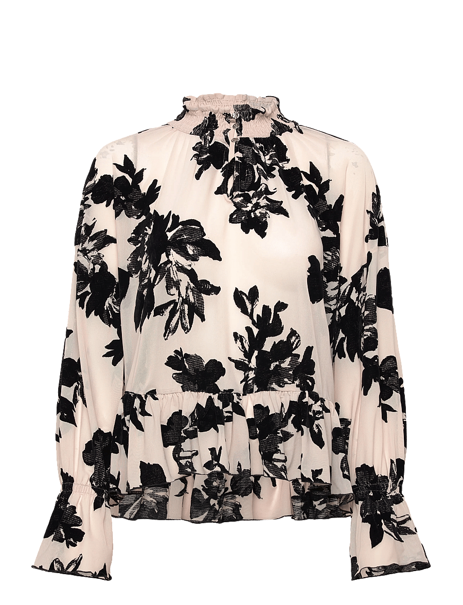 Bruuns Bazaar - PhloxBBVitala blouse - langærmede bluser - flower print - 0