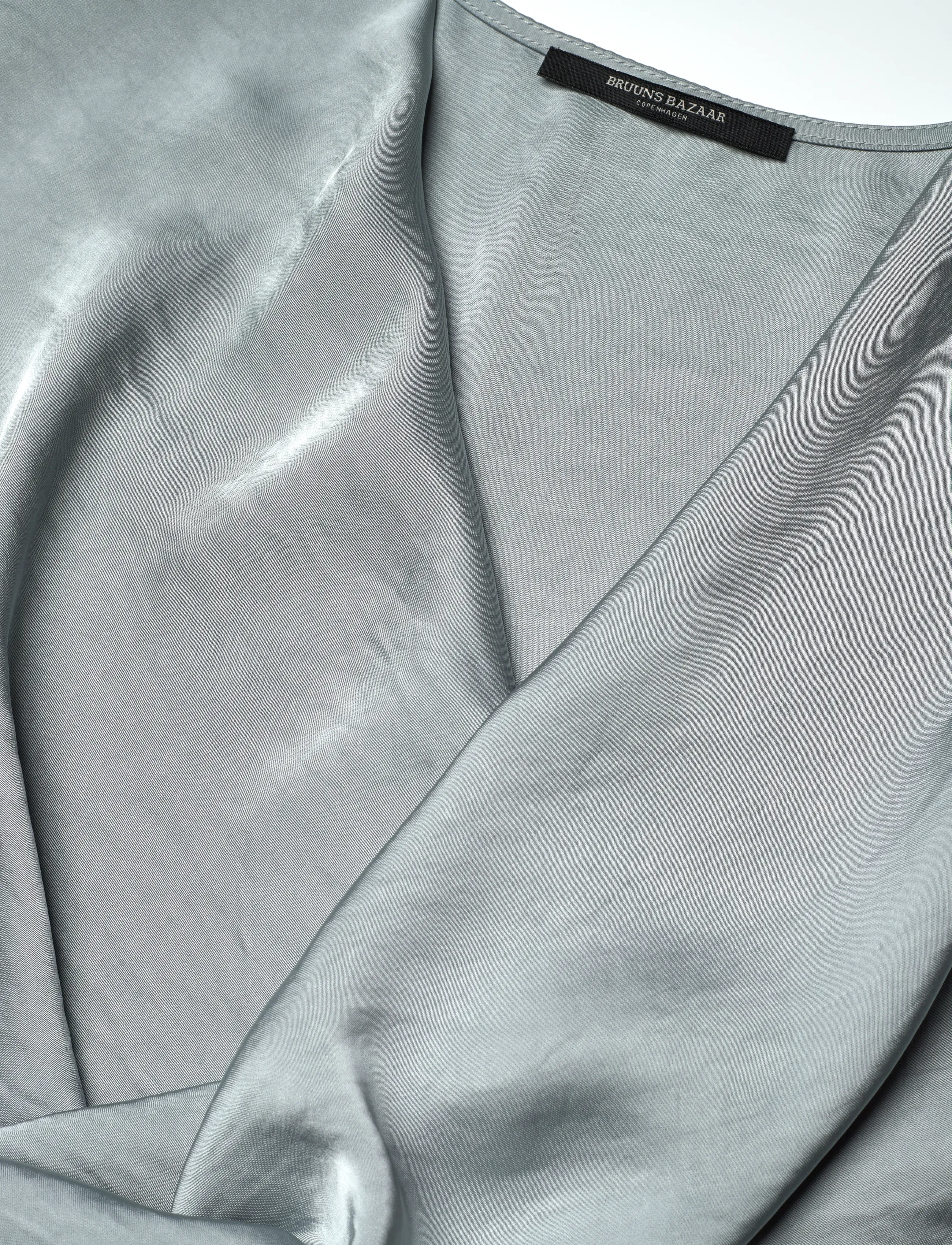 Bruuns Bazaar - BeckiaBBNeem dress - sukienki letnie - grey blue - 2