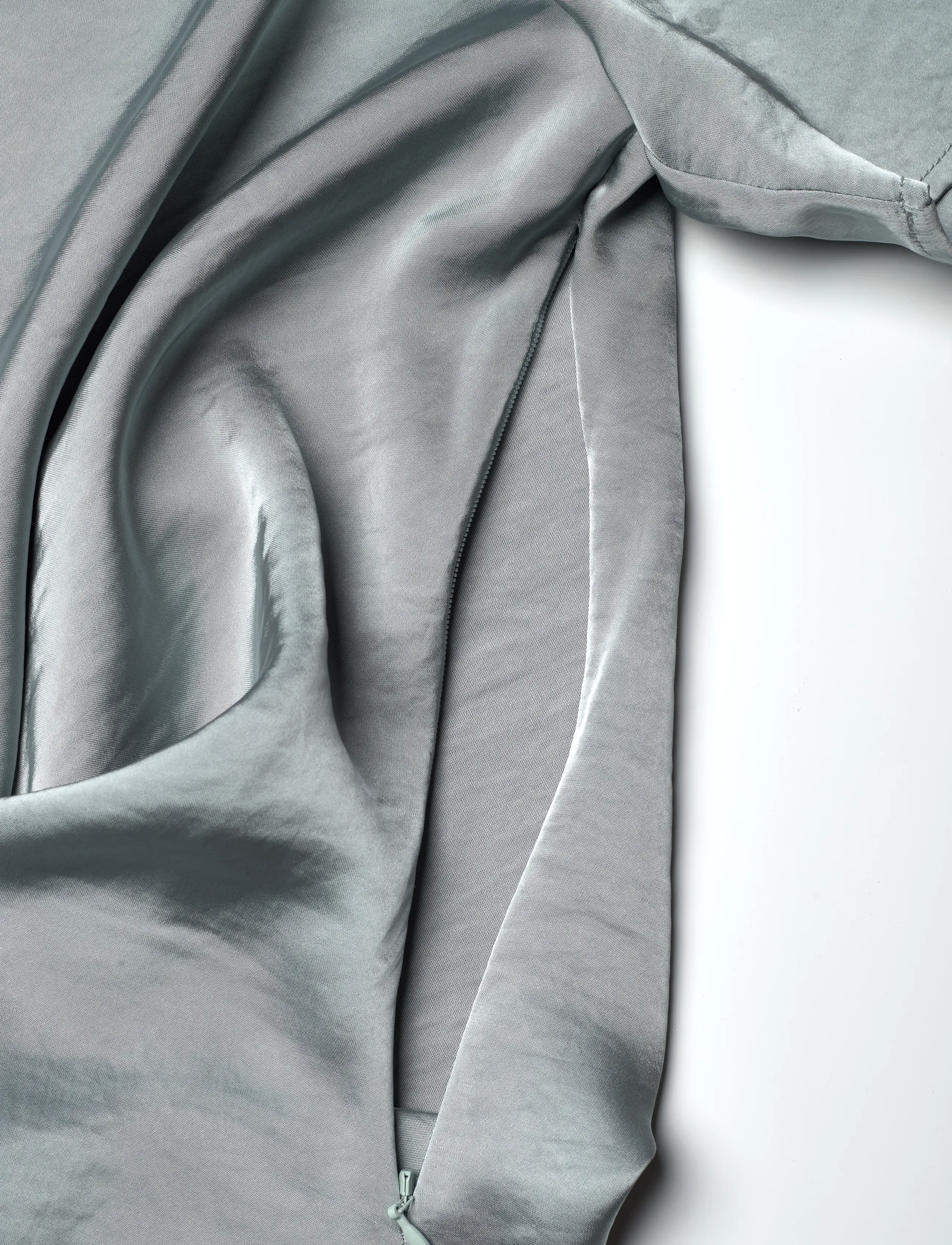 Bruuns Bazaar - BeckiaBBNeem dress - sukienki letnie - grey blue - 3