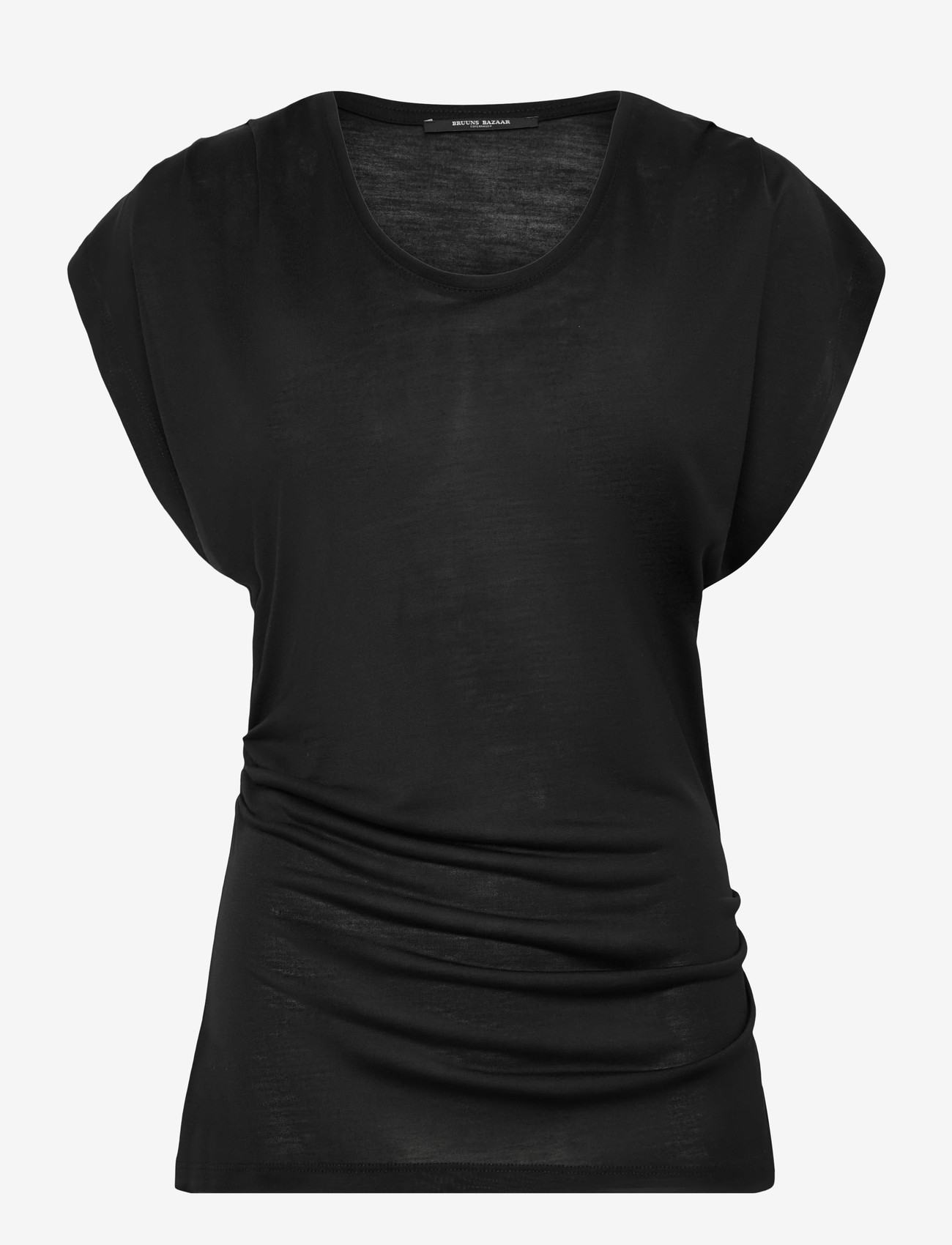 Bruuns Bazaar - KatkaBBAki blouse - ermeløse bluser - black - 0