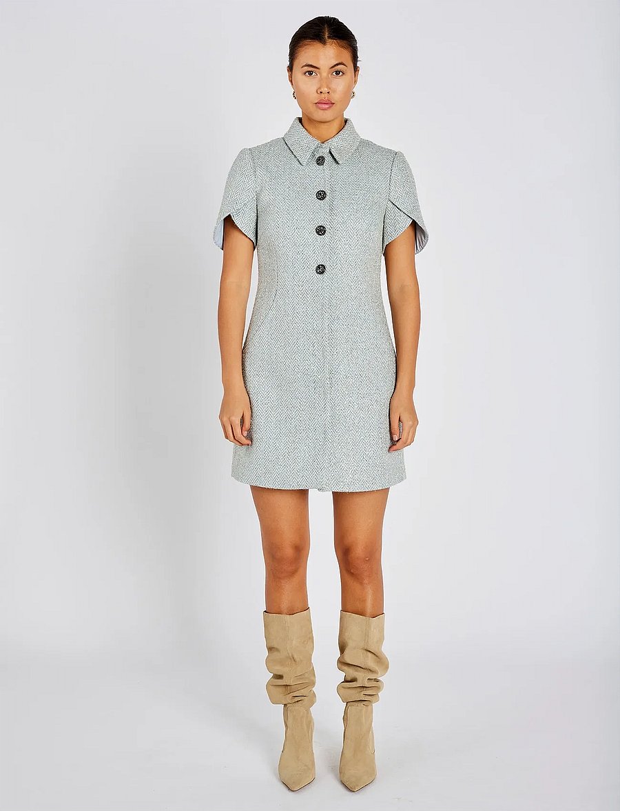 Bruuns Bazaar - ConeBBZendia dress - cocktailkleider - light blue - 0