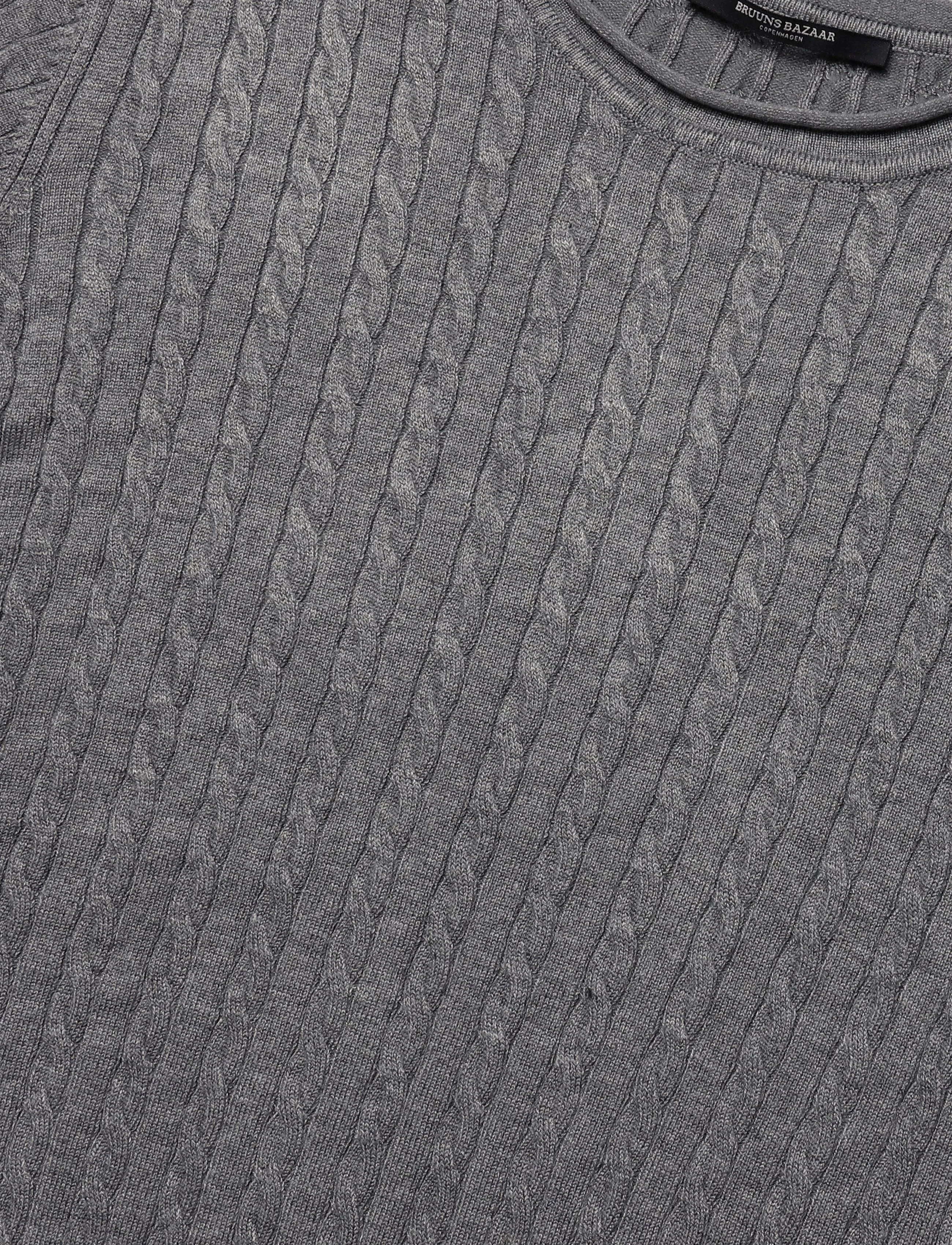 Bruuns Bazaar - AnemoneBBGlenda knit - pullover - grey melange - 2