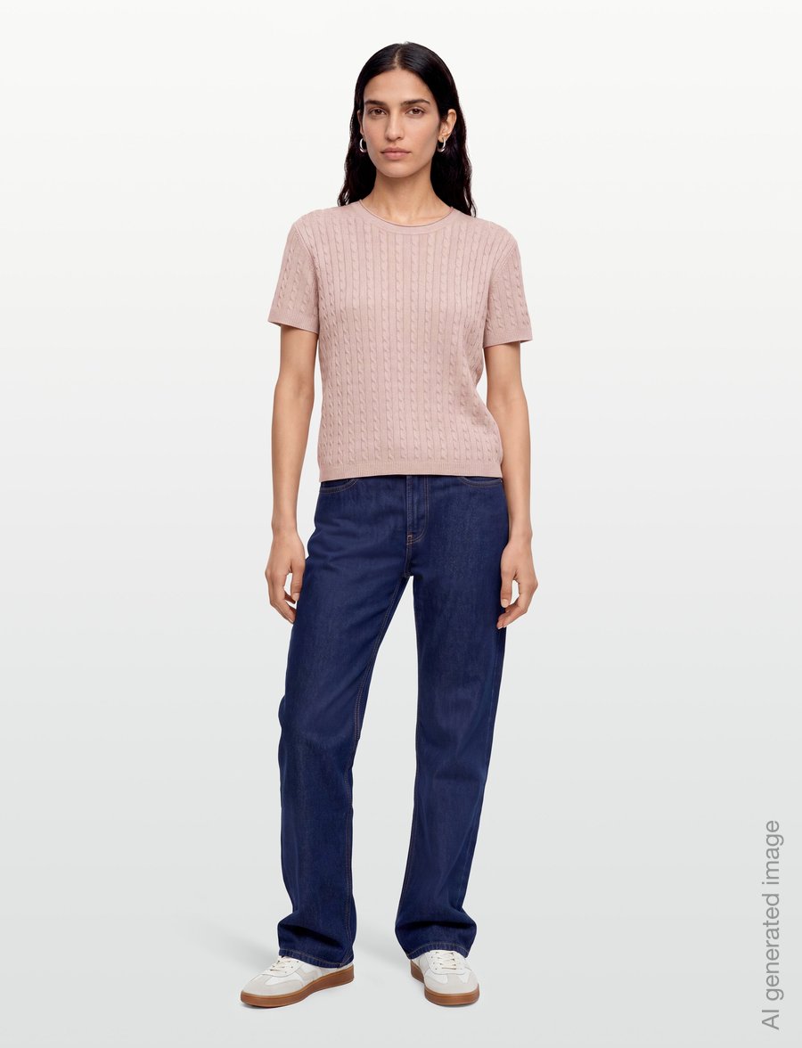Bruuns Bazaar - AnemoneBBGlenda knit - pullover - light rose - 0