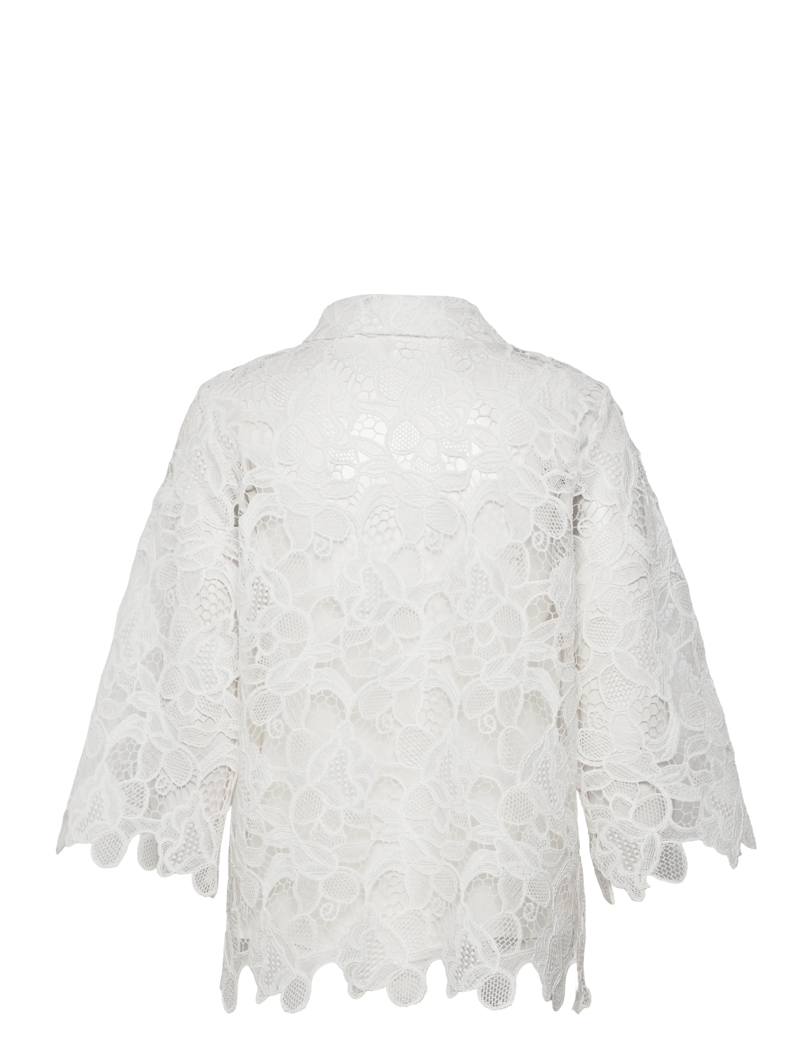 Bruuns Bazaar - GeonomaBBFay shirt - lyhythihaiset paidat - white - 2