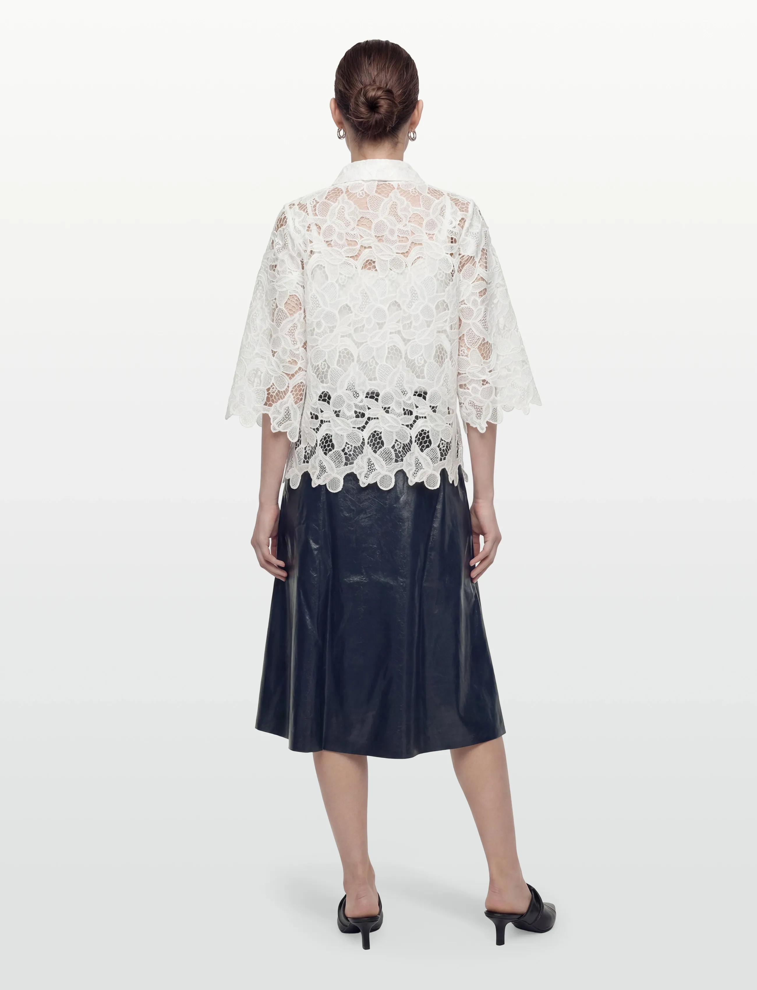 Bruuns Bazaar Geonomabbfay Shirt skjortor dam – bild 3