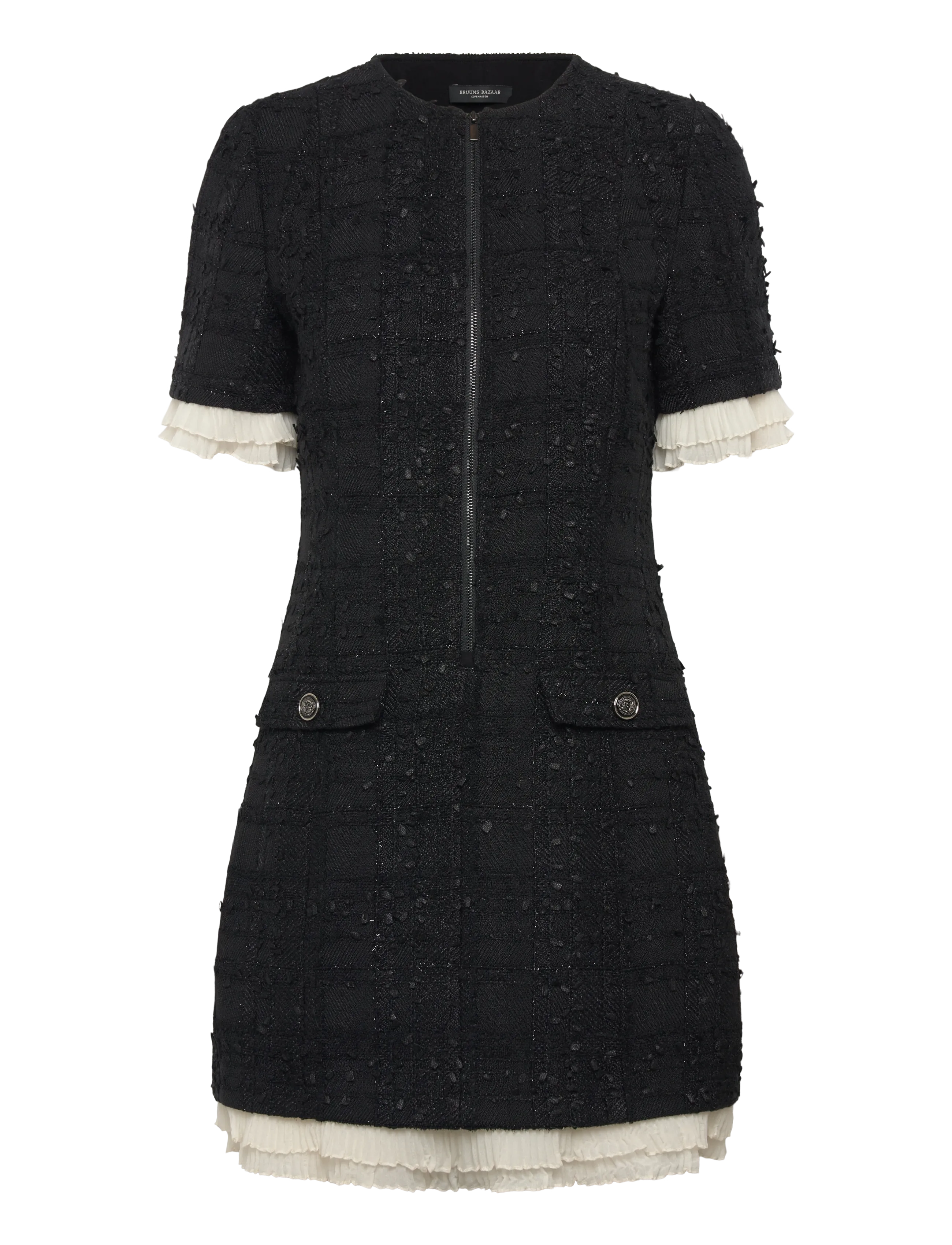 BRUUNS BAZAAR Gaussiabbzenny Kleid Schwarz - 42 - Damen