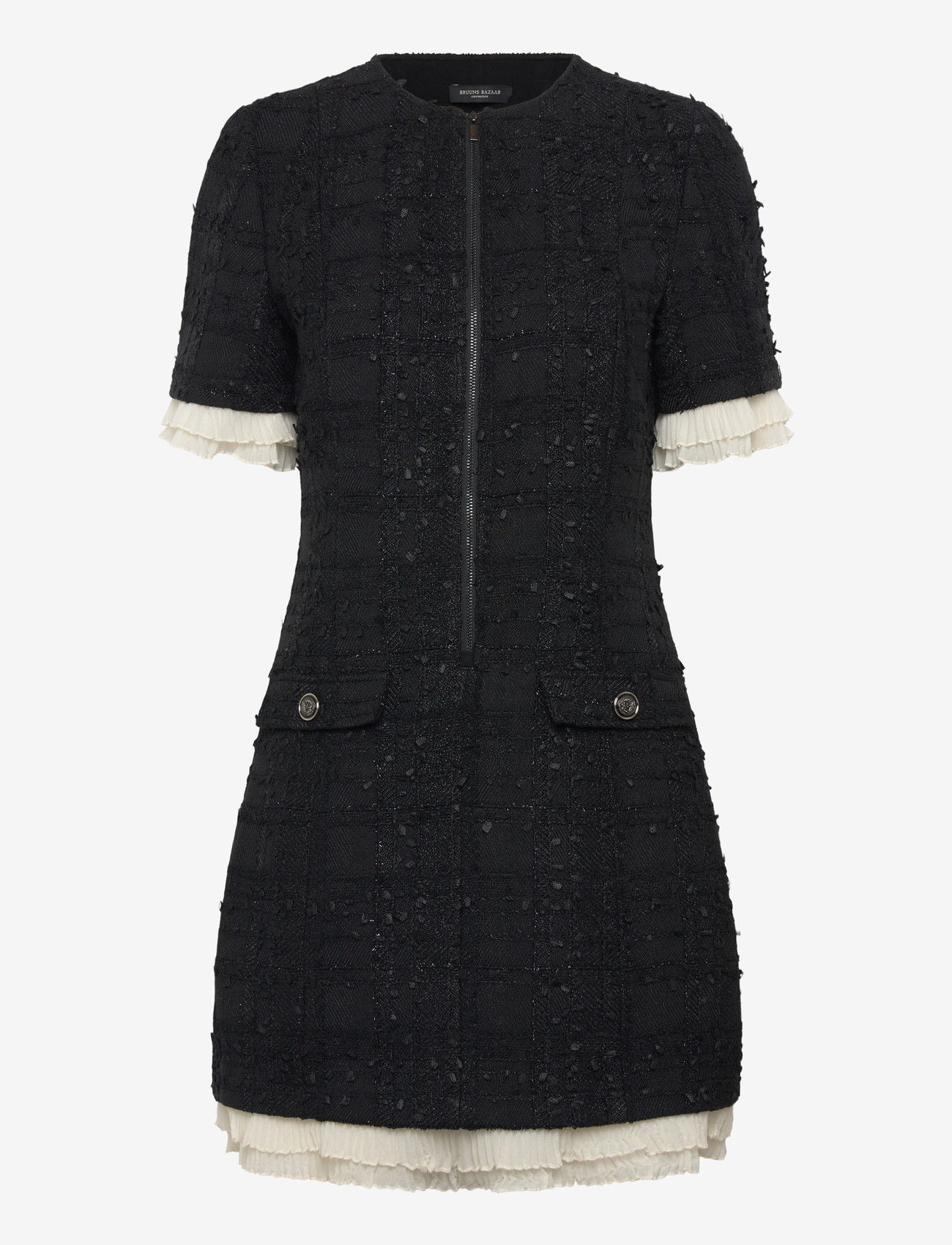 Bruuns Bazaar - GaussiaBBZenny dress - short dresses - black - 0