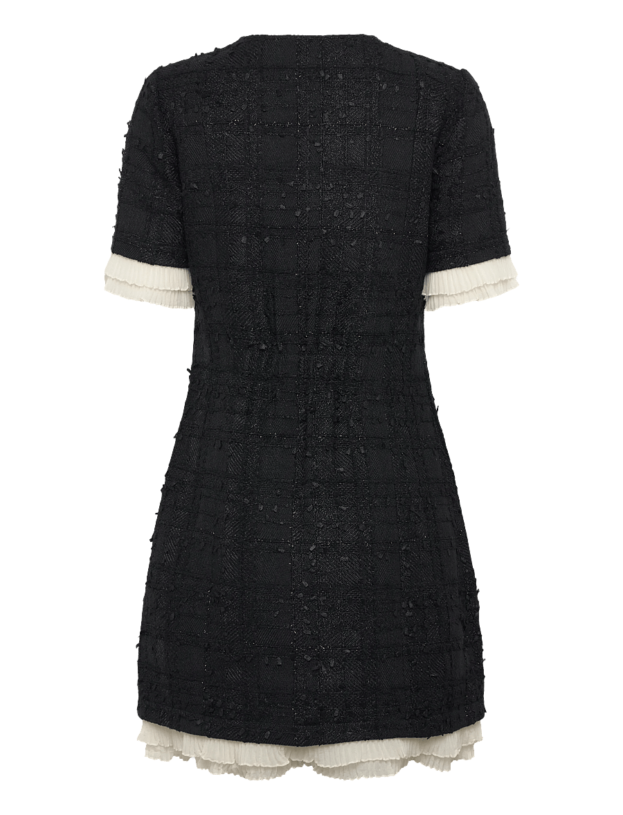 Bruuns Bazaar - GaussiaBBZenny dress - korta klänningar - black - 2