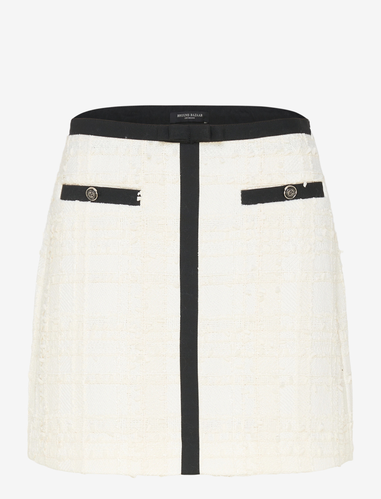 Bruuns Bazaar - GaussiaBBJoanine skirt - midi nederdele - white cream - 0