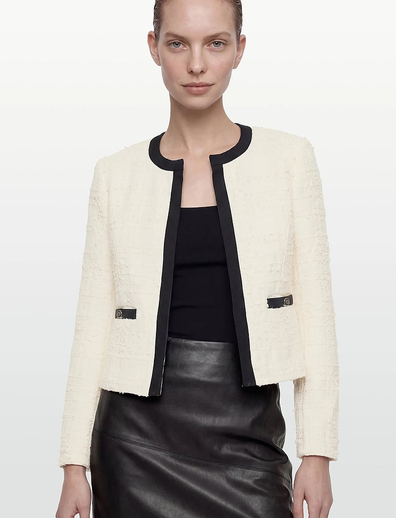Bruuns Bazaar - GaussiaBBSufie blazer - bouclé - white cream - 3
