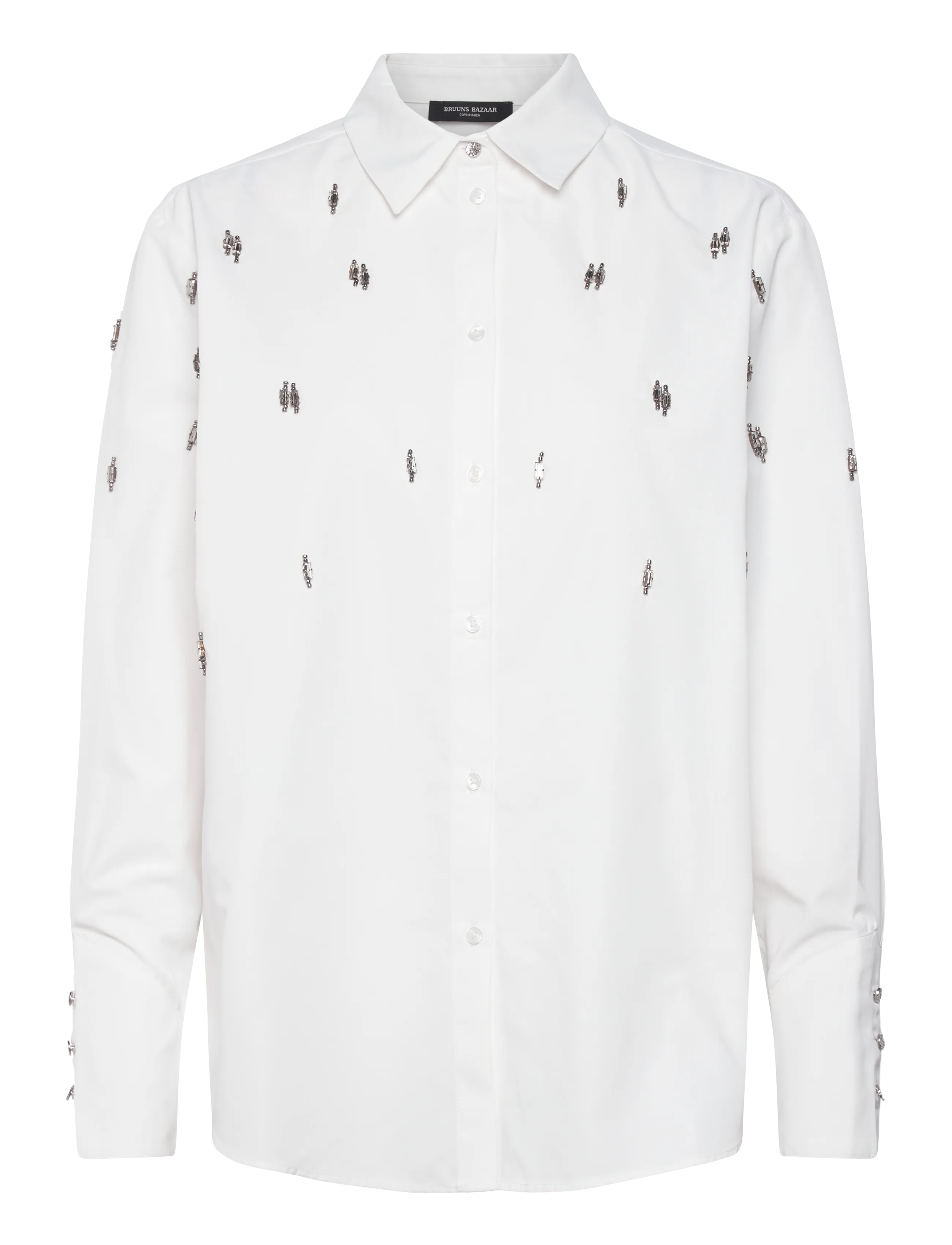 Bruuns Bazaar ChrissiBBZinne shirt - Kläder - SNOW WHITE / white