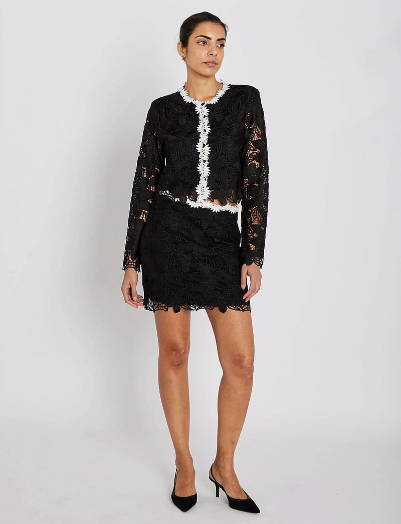 Bruuns Bazaar - NypaBBJoannas skirt - kurze röcke - black - 0