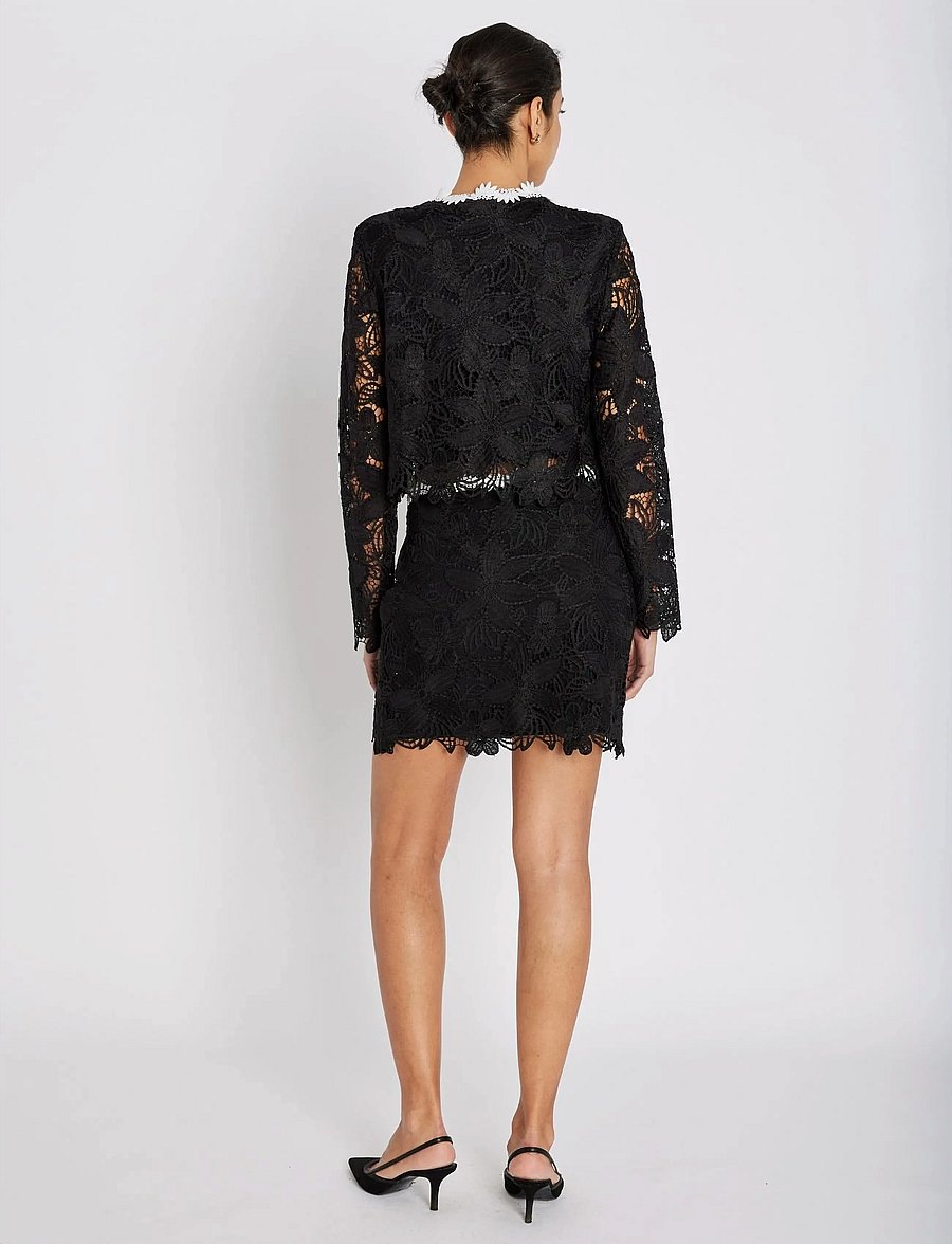 Bruuns Bazaar - NypaBBJoannas skirt - kurze röcke - black - 3