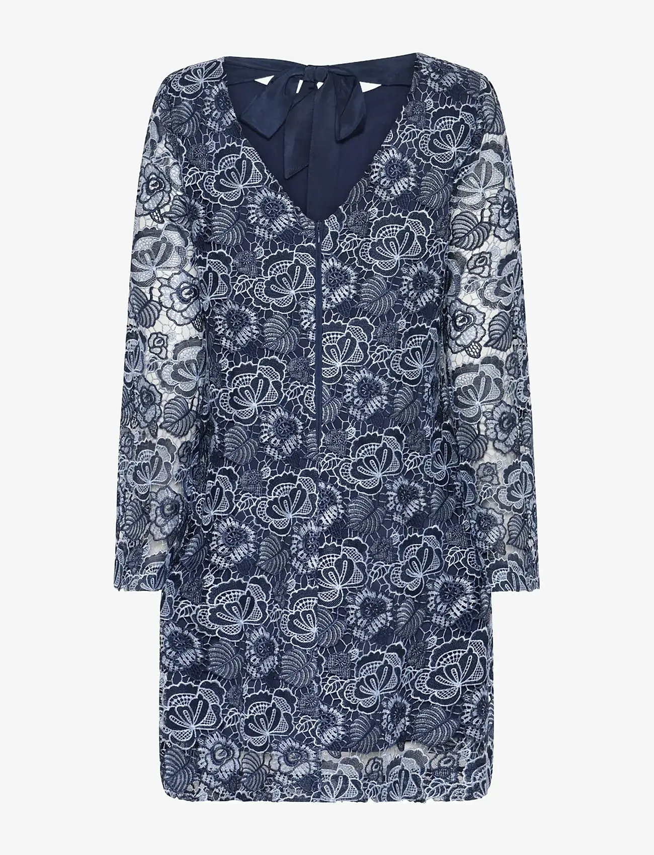 Bruuns Bazaar - MauritiaBBLucille dress - midi dresses - blue flower - 2