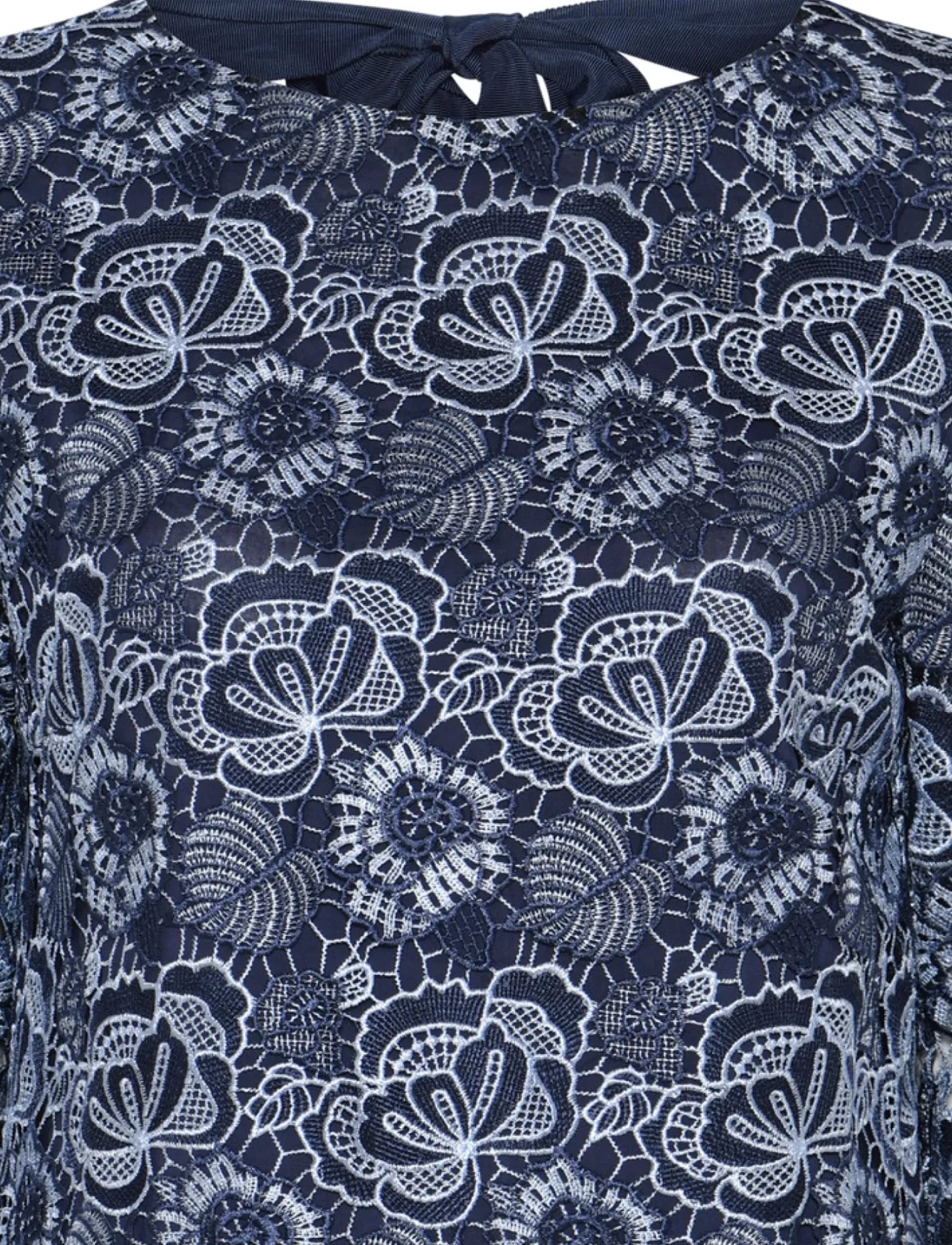 Bruuns Bazaar - MauritiaBBLucille dress - midikleider - blue flower - 3
