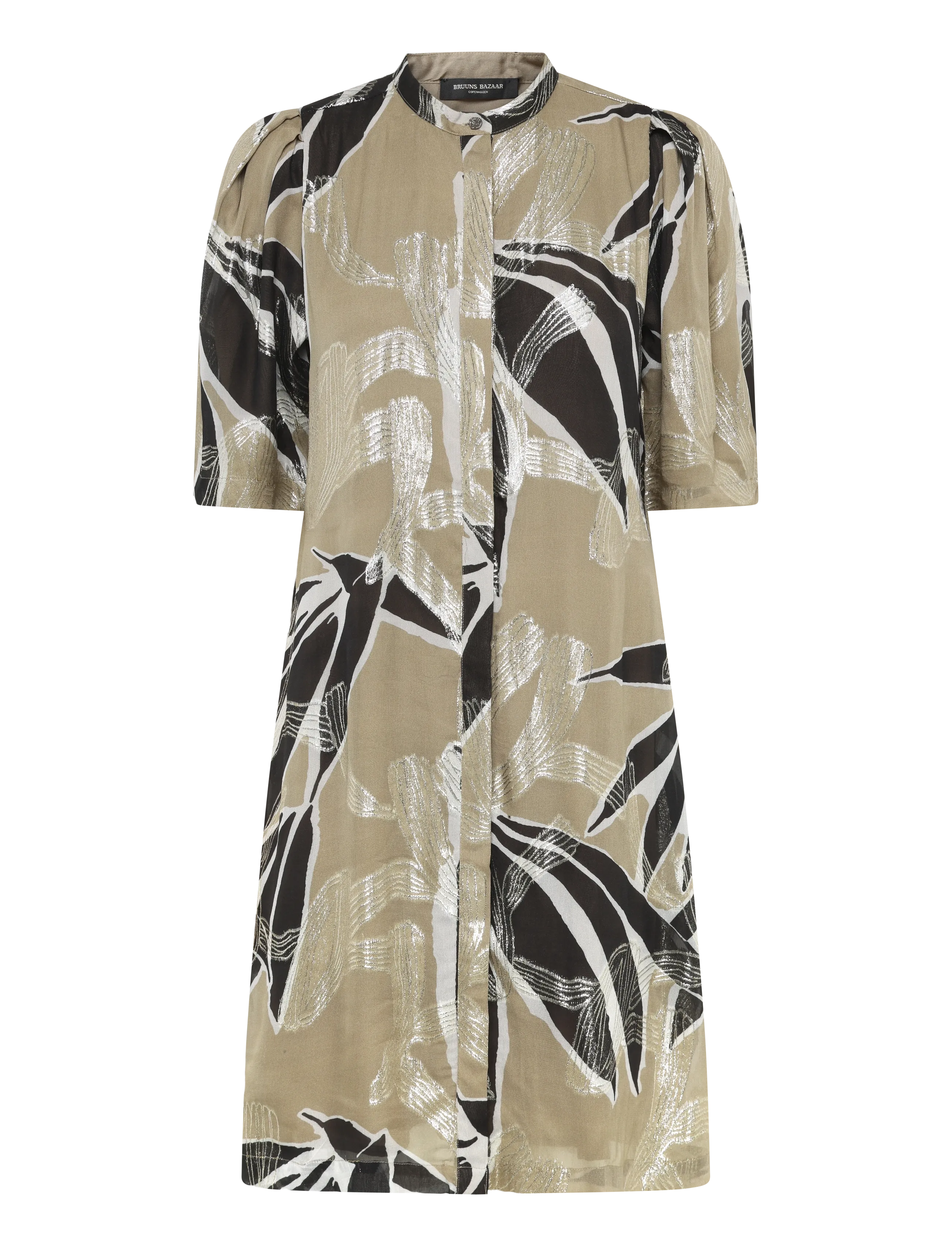 BRUUNS BAZAAR Sommibbdiega Kleid Beige - 42 - Damen
