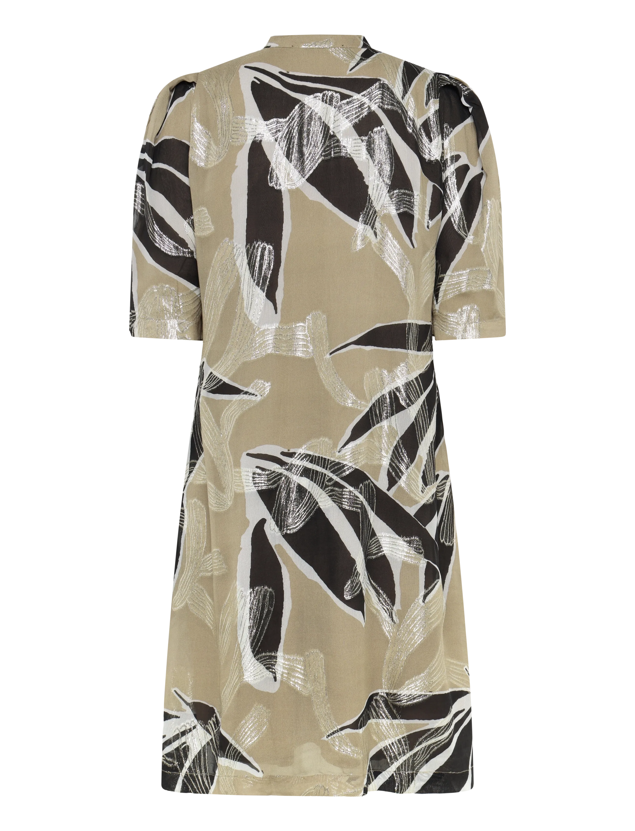 Bruuns Bazaar - SommiBBDiega dress - leaves artwork - 1