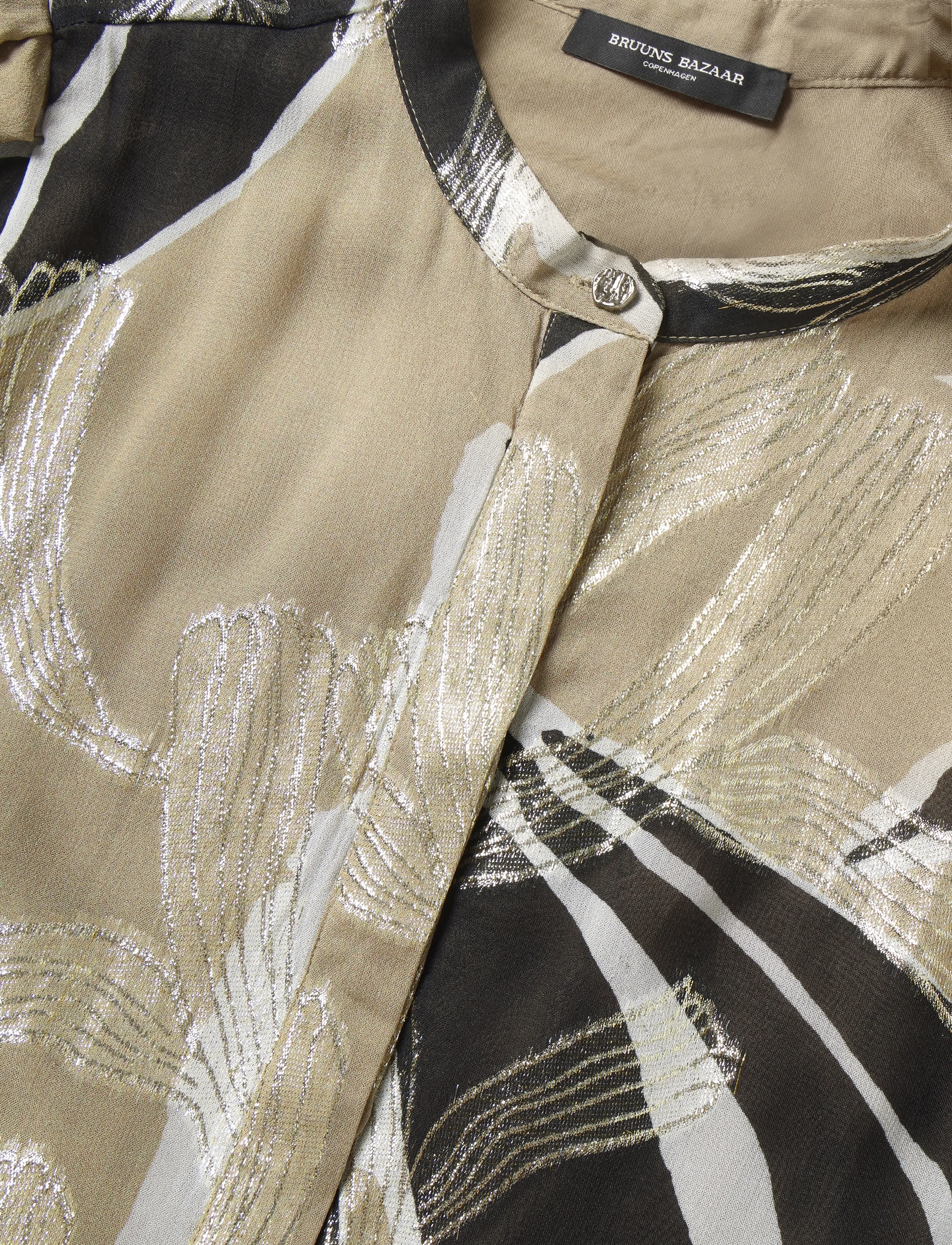 Bruuns Bazaar - SommiBBDiega dress - leaves artwork - 2