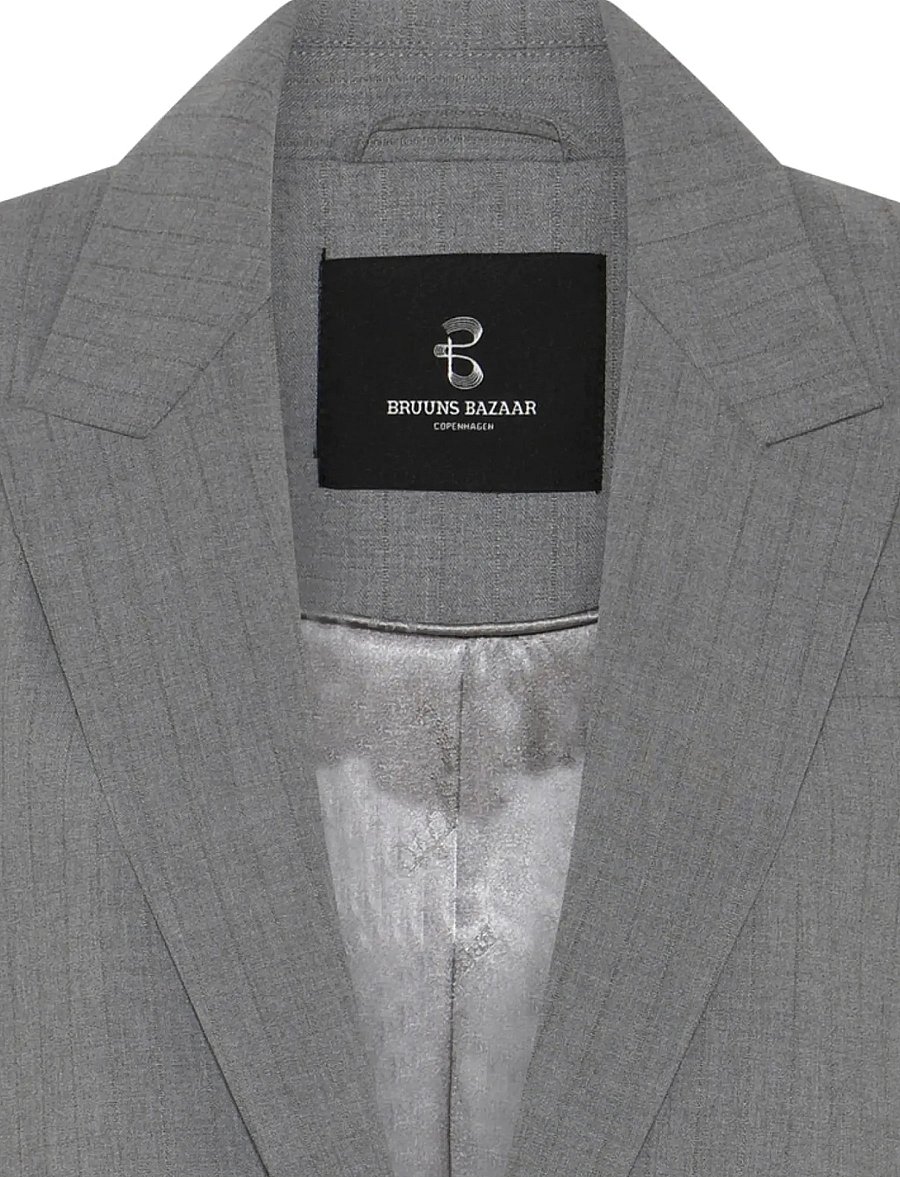 Bruuns Bazaar - LataniaBBFrida blazer - einreihige blazer - grey - 3