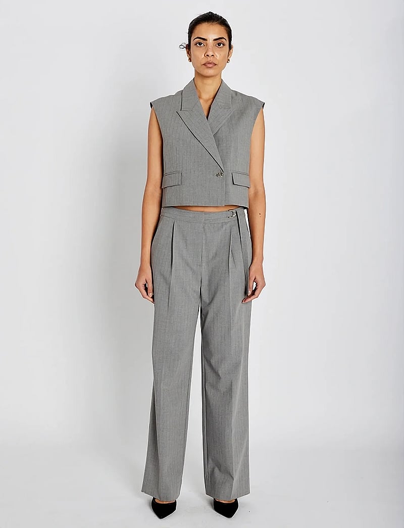 Bruuns Bazaar - LataniaBBBenisa pants - formell - grey - 0