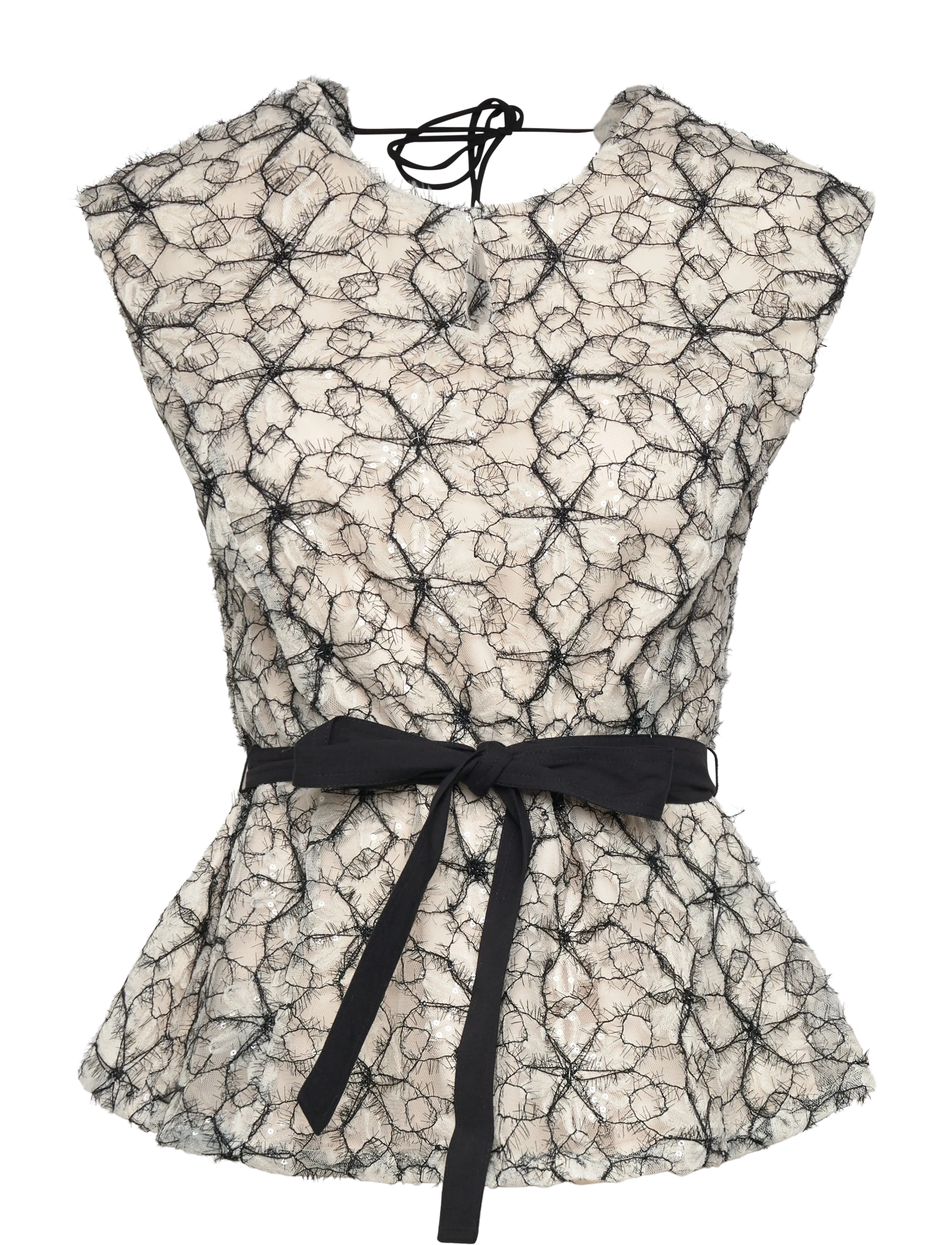 Bruuns Bazaar ManicariaBBOriia blouse - Festtøj - CREAM / BLACK / cream