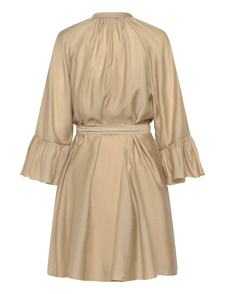 Bruuns Bazaar - NengaBBSyrena dress - minikleidid - light camel - 2
