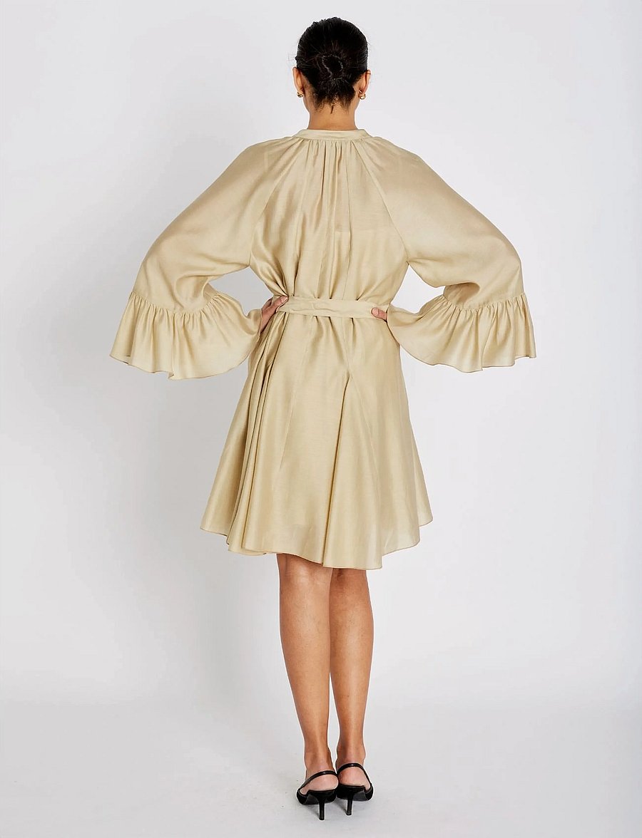 Bruuns Bazaar - NengaBBSyrena dress - minikleidid - light camel - 4