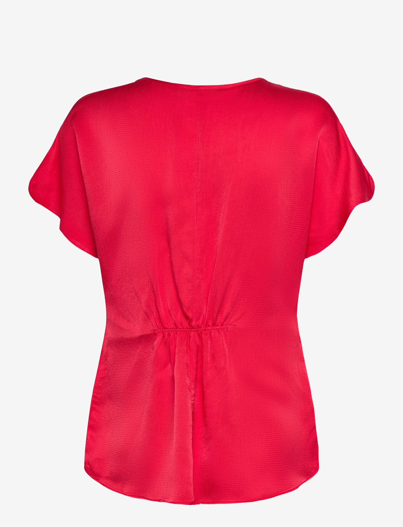Bruuns Bazaar - AcaraBBZazia blouse - kurzämlige blusen - true red - 1