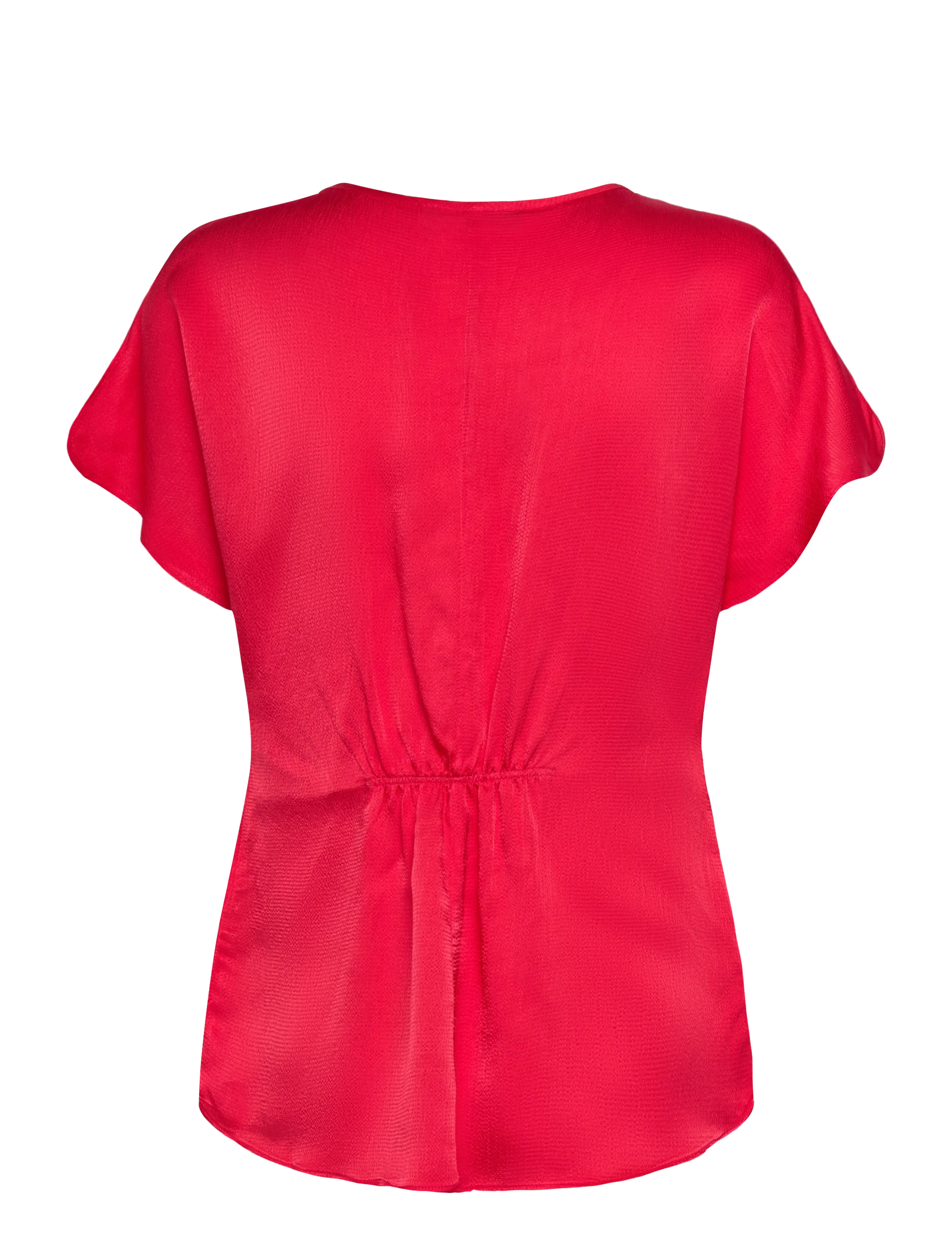 Bruuns Bazaar - AcaraBBZazia blouse - blouses korte mouwen - true red - 2