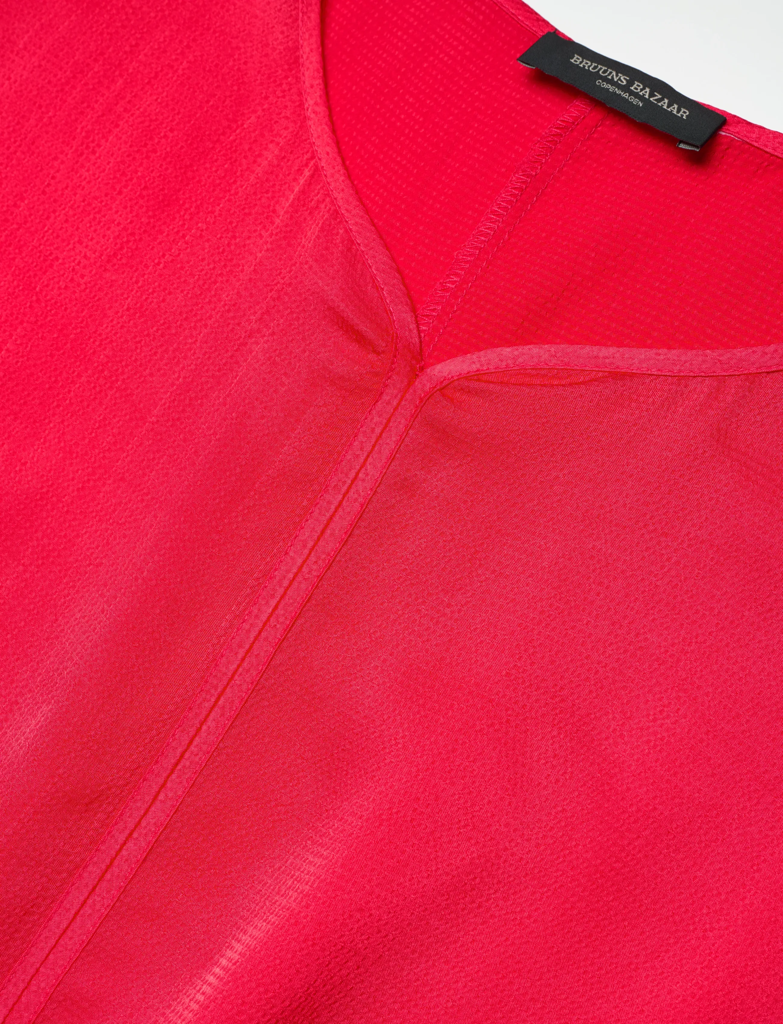 Bruuns Bazaar - AcaraBBZazia blouse - blouses korte mouwen - true red - 5