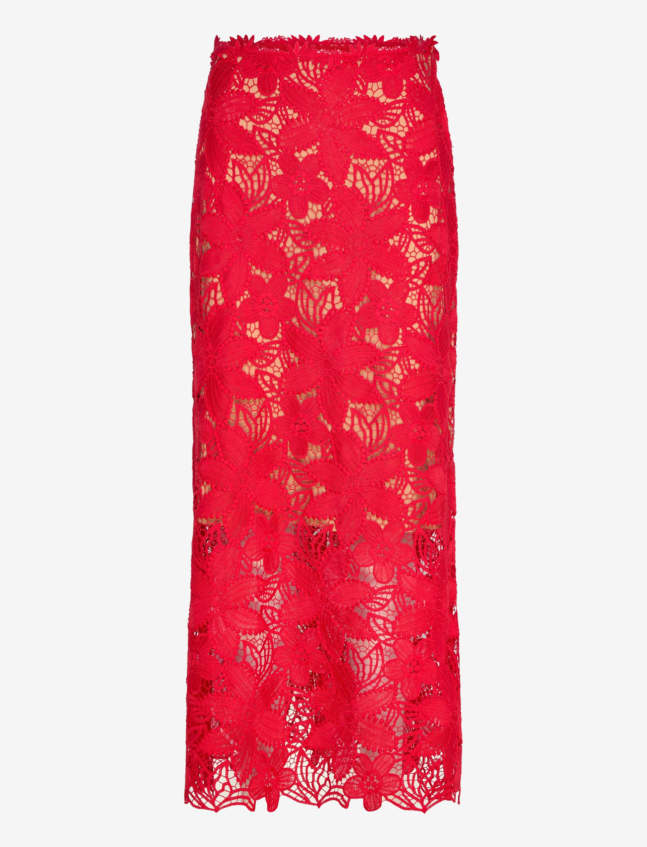 Bruuns Bazaar - NypaBBJoani skirt - midi skirts - true red - 1