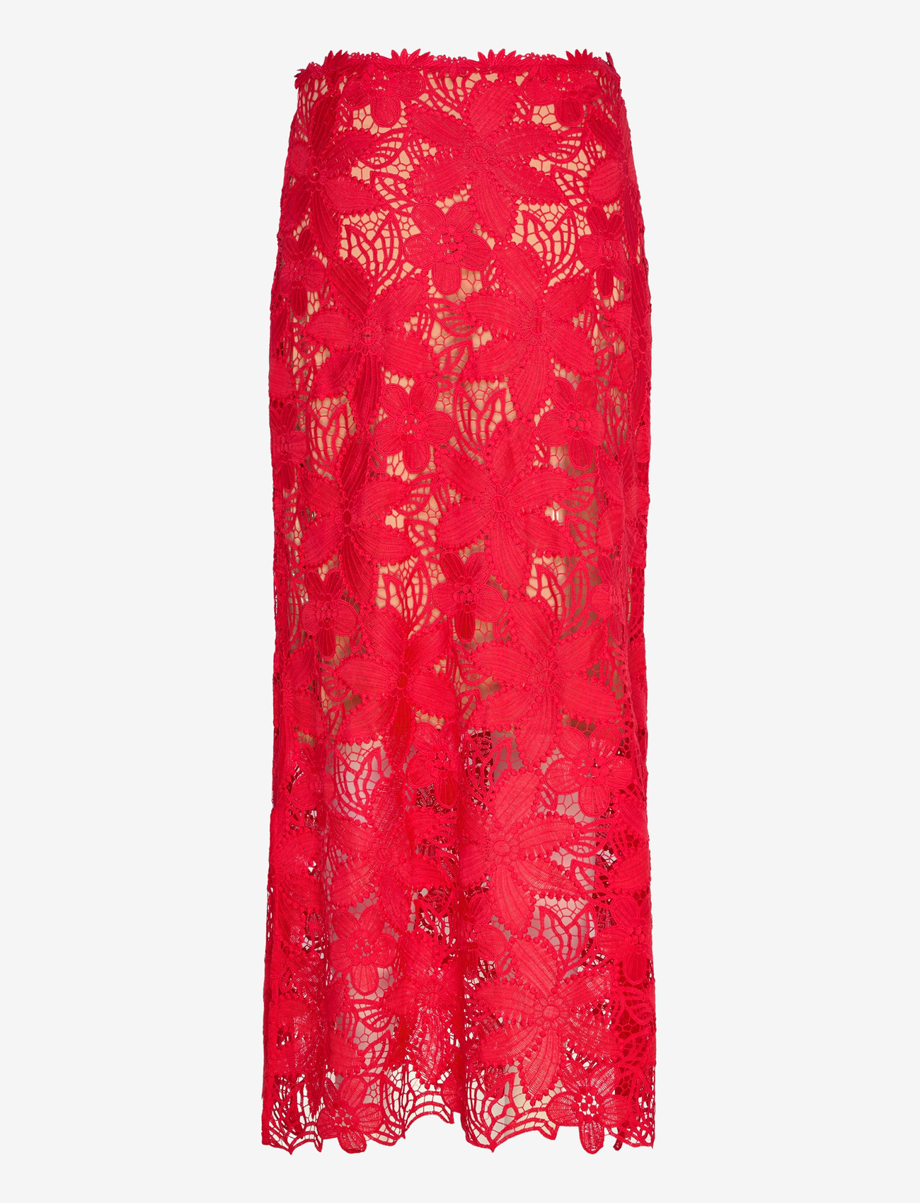 Bruuns Bazaar - NypaBBJoani skirt - midi skirts - true red - 2