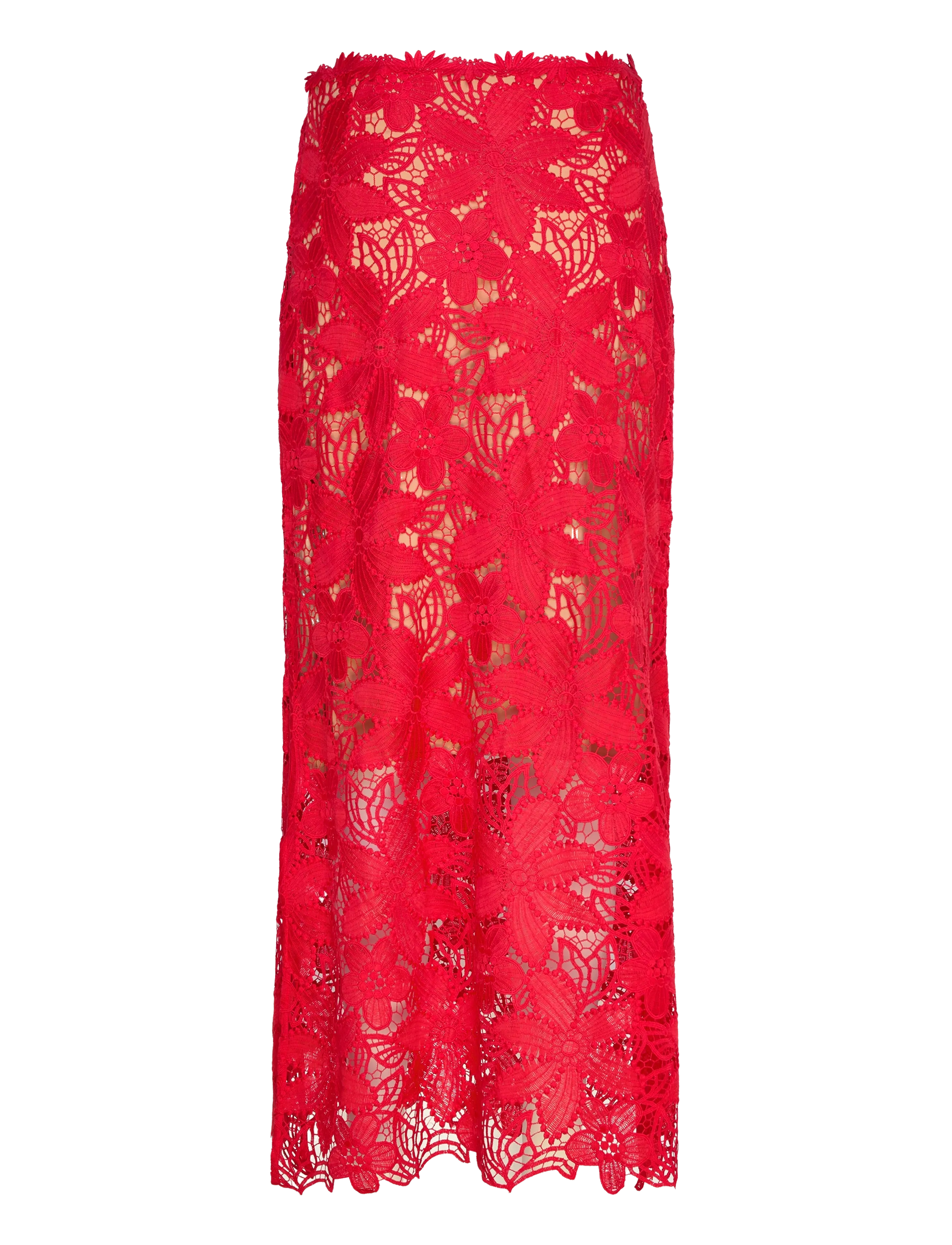 Bruuns Bazaar - NypaBBJoani skirt - midi skirts - true red - 2